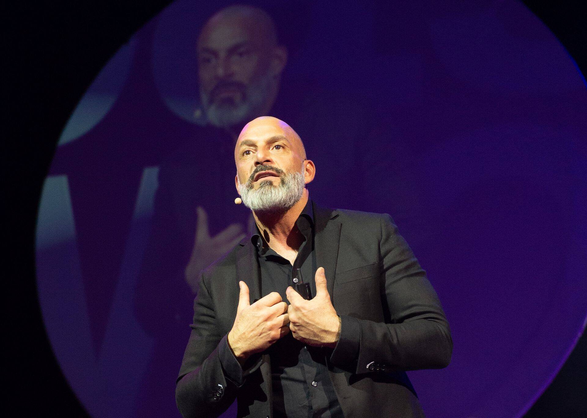 Igor Beuker turunduskonverentsil Password 2019.