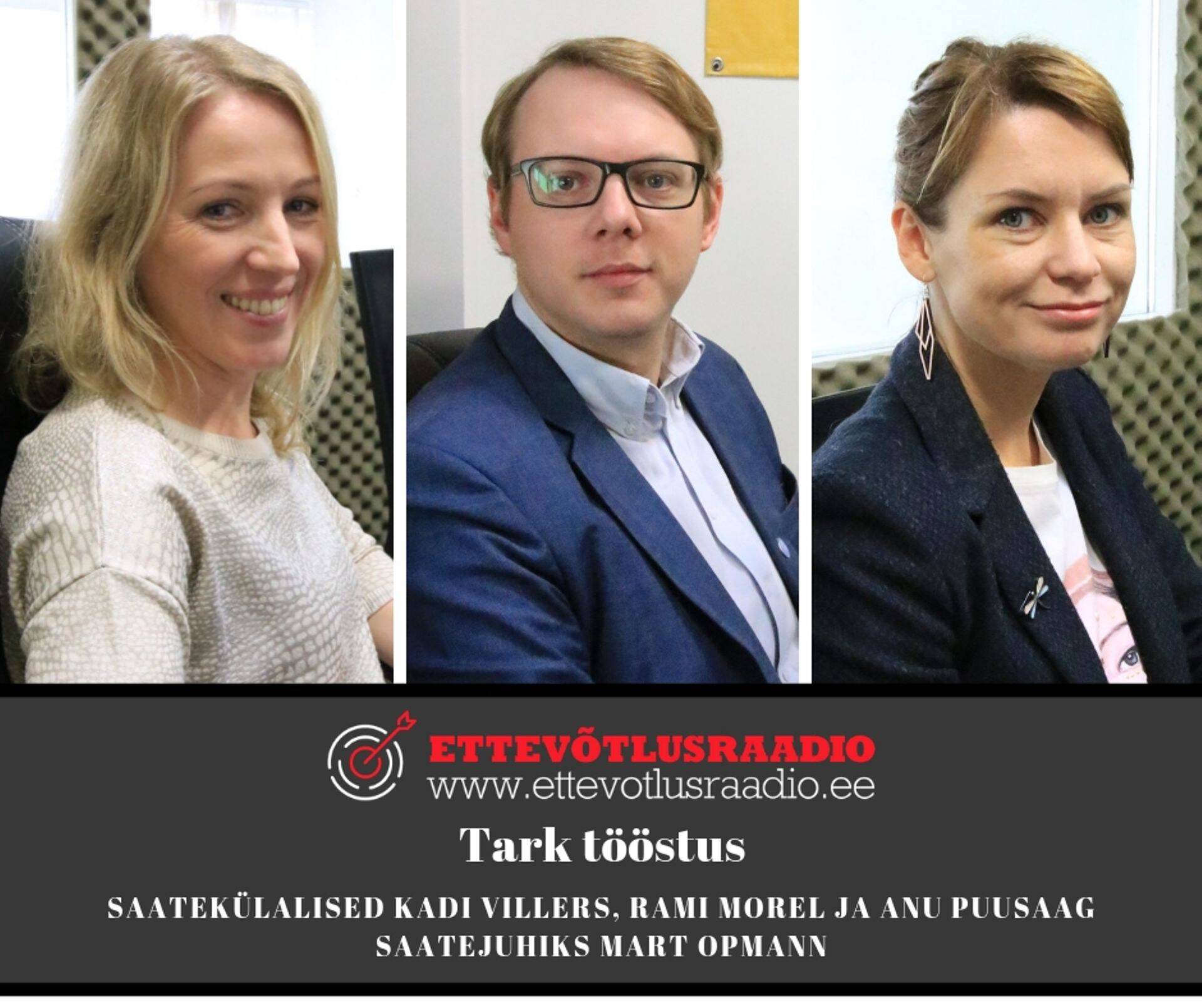 Kadi Villers, Rami Morel, Anu Puusaag