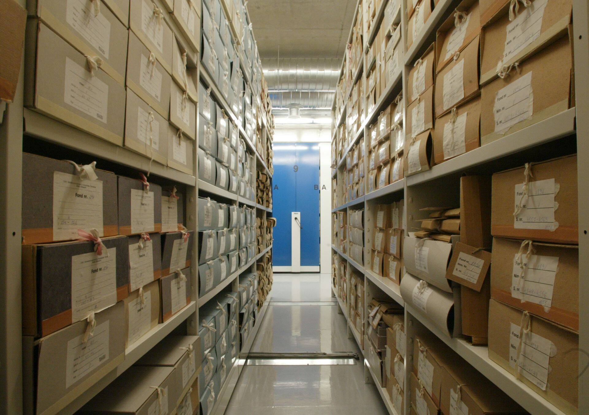 Arhiiviruumide pakkkuja peab arvestama eritingimustega.