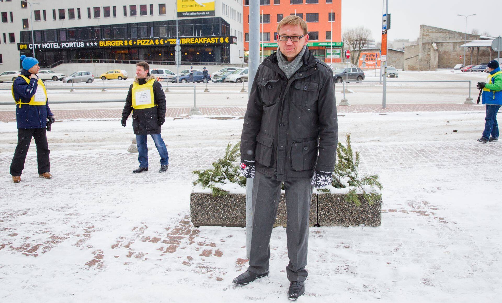 Ametiühingute keskliidu juhataja Peep Peterson.