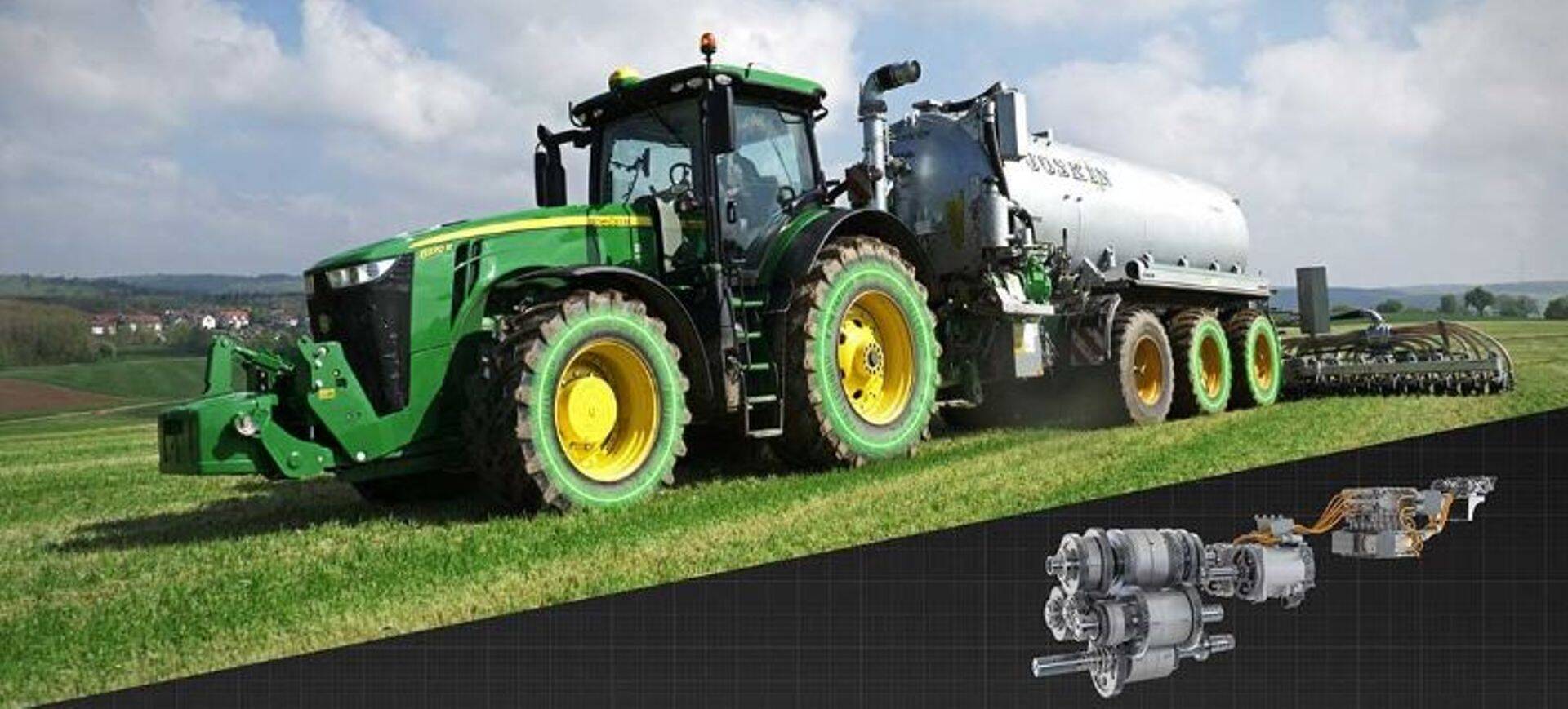 eAutoPowr on maailmas esimene astmevaba käigukast, mis kasutab masina liikumiseks hüdromehaanilise ülekande asemel elektromehaanilist jõuülekannet.