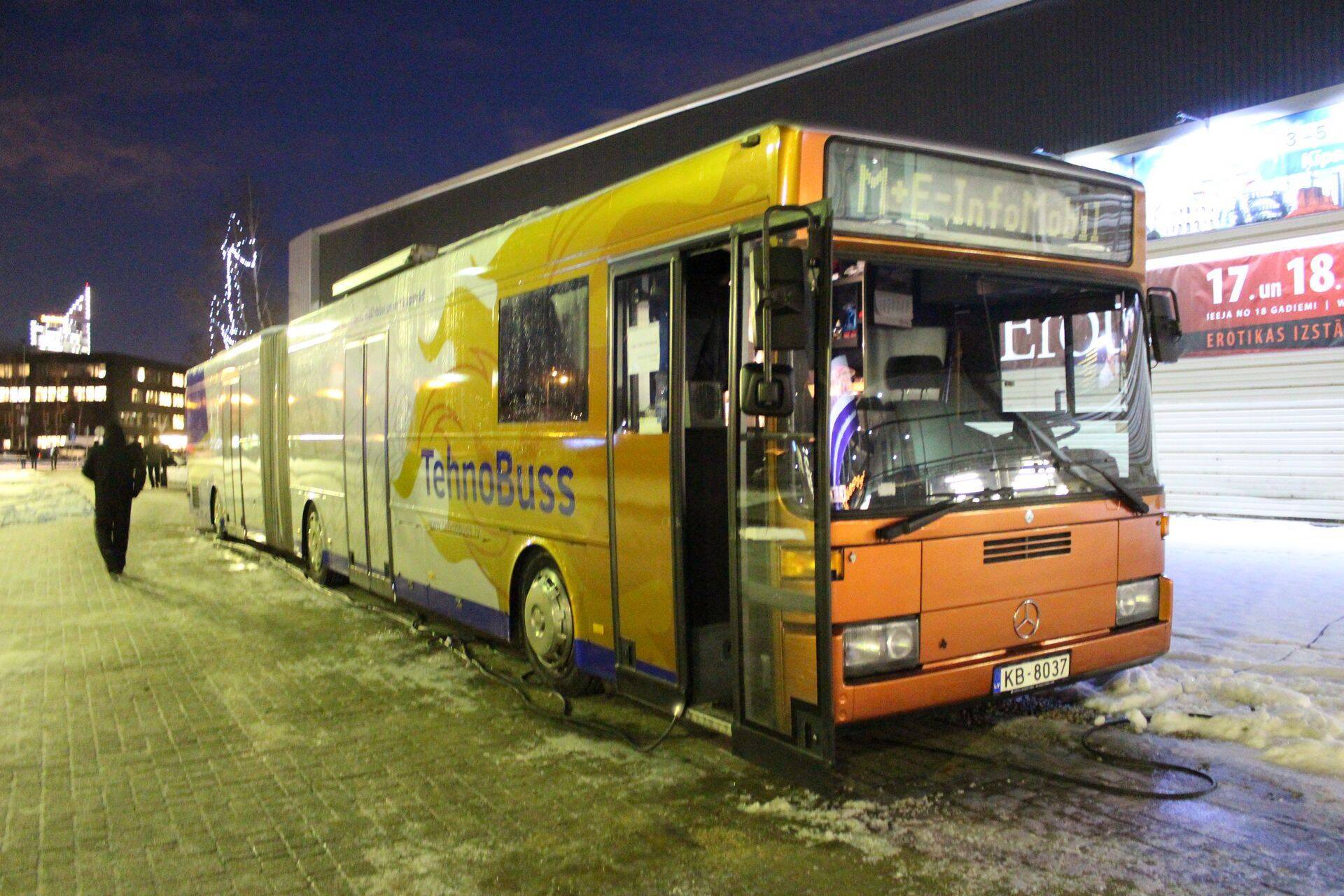 Läti tehnobussi sai näha ka sügisel Riias toimunud tööstusmessil TechIndustry 2016.