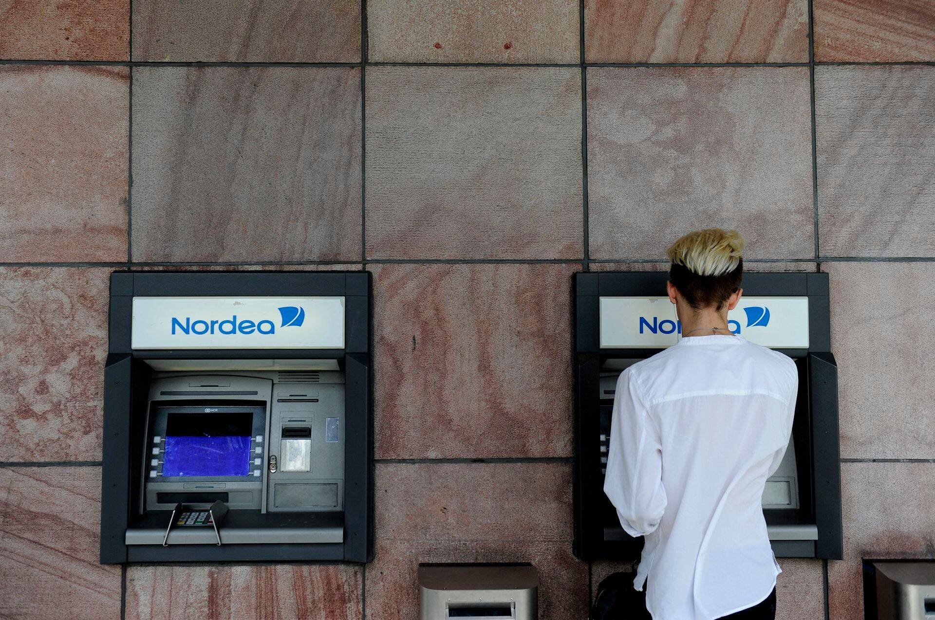 Nordea sularahaautomaadid.