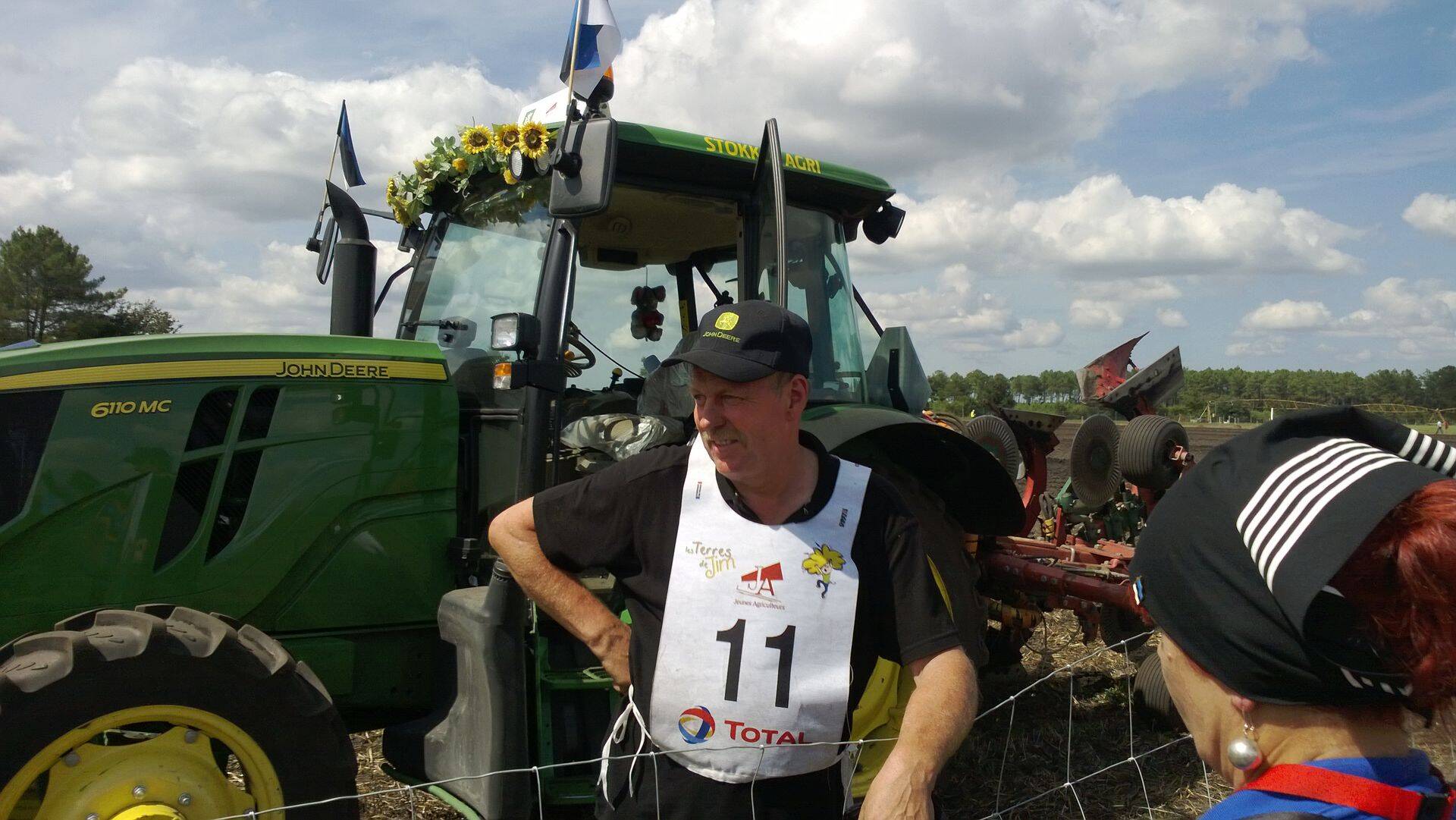 2015. aastal võistlesid meie künnimehed Jüri Lai ja Indrek Zilensk Taanis Jüütimaal kündmise maailmameistrivõistlusel. Fotol meisterkündja Jüri Lai.