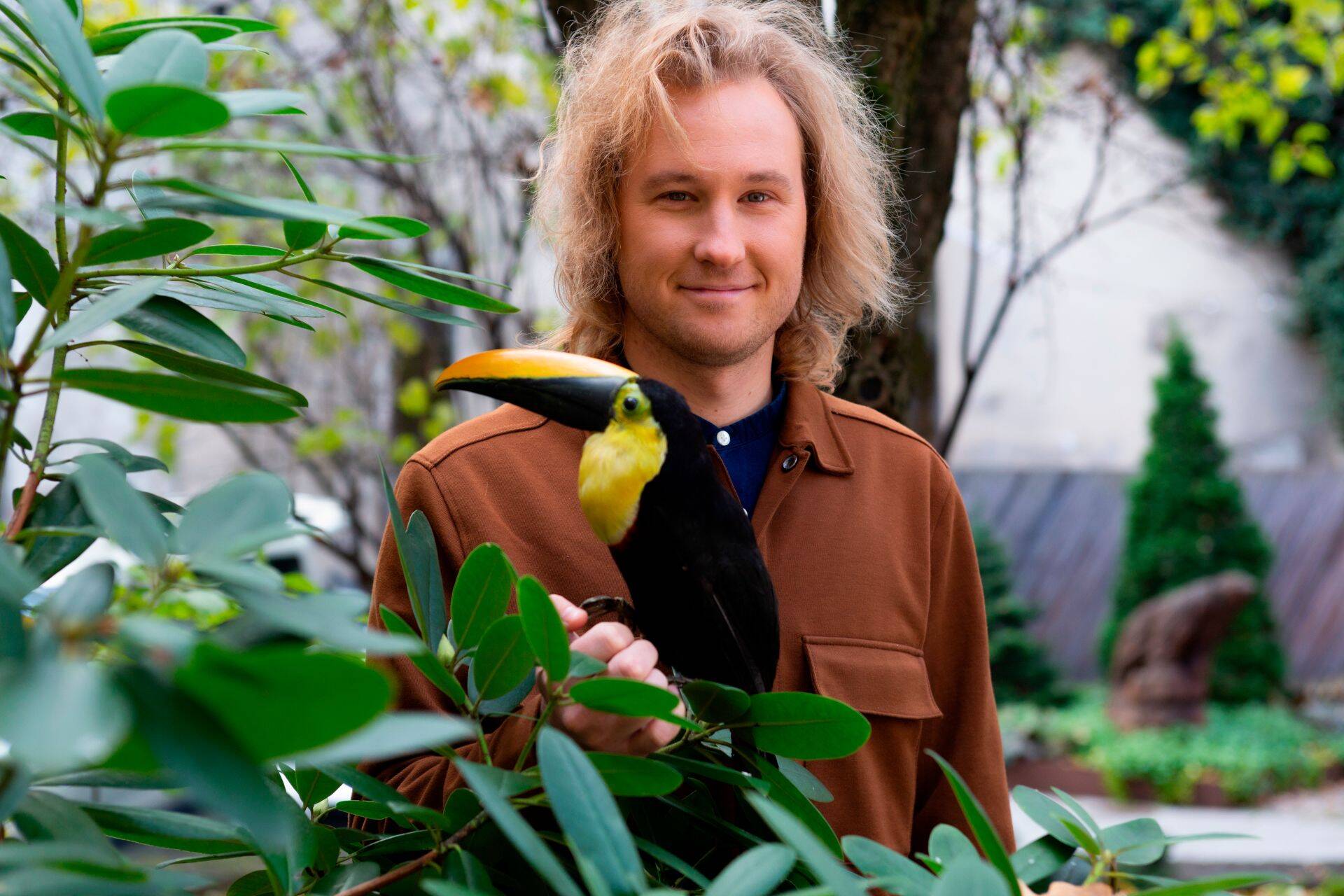 Loodumuuseumi zooloog ja kuraator Joosep Sarapuu on hommikune ärataja konverentsil “Mis muutub raamatupidaja töös 2023?”