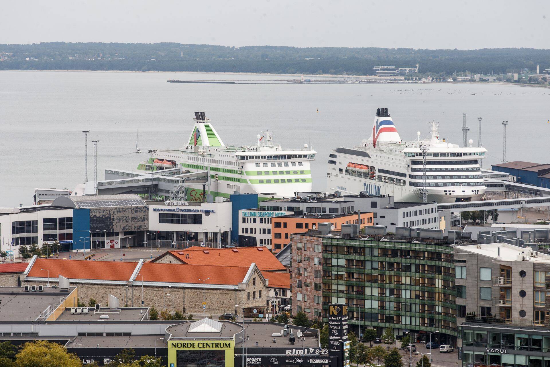 Tallinna Sadama reisisadam.