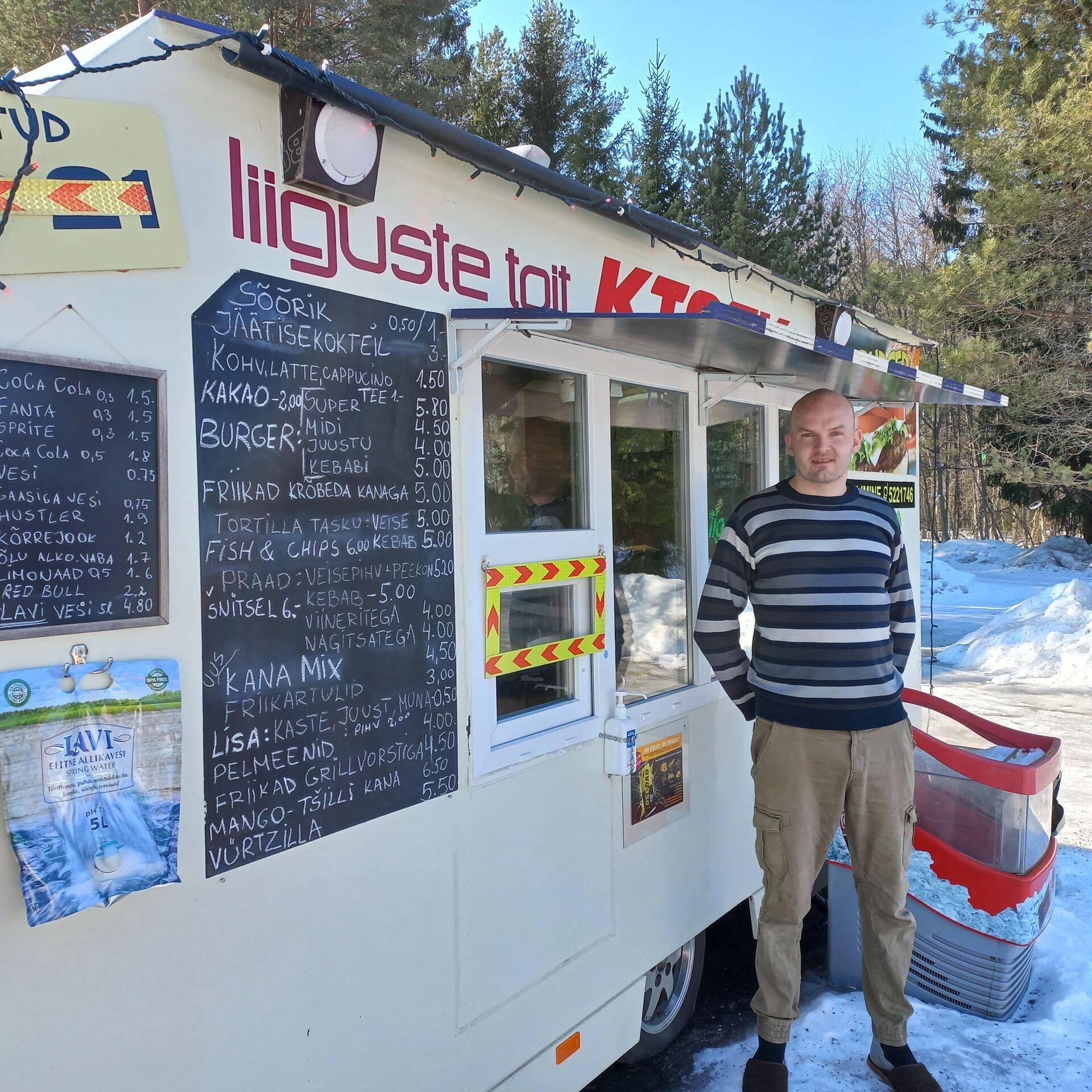 Liiguste burgeriputka on kahe aasta jooksul klientide poolt omaks võetud ja selle peremees Ergo Telvik on leidnud hulga tänulikke kundesid.