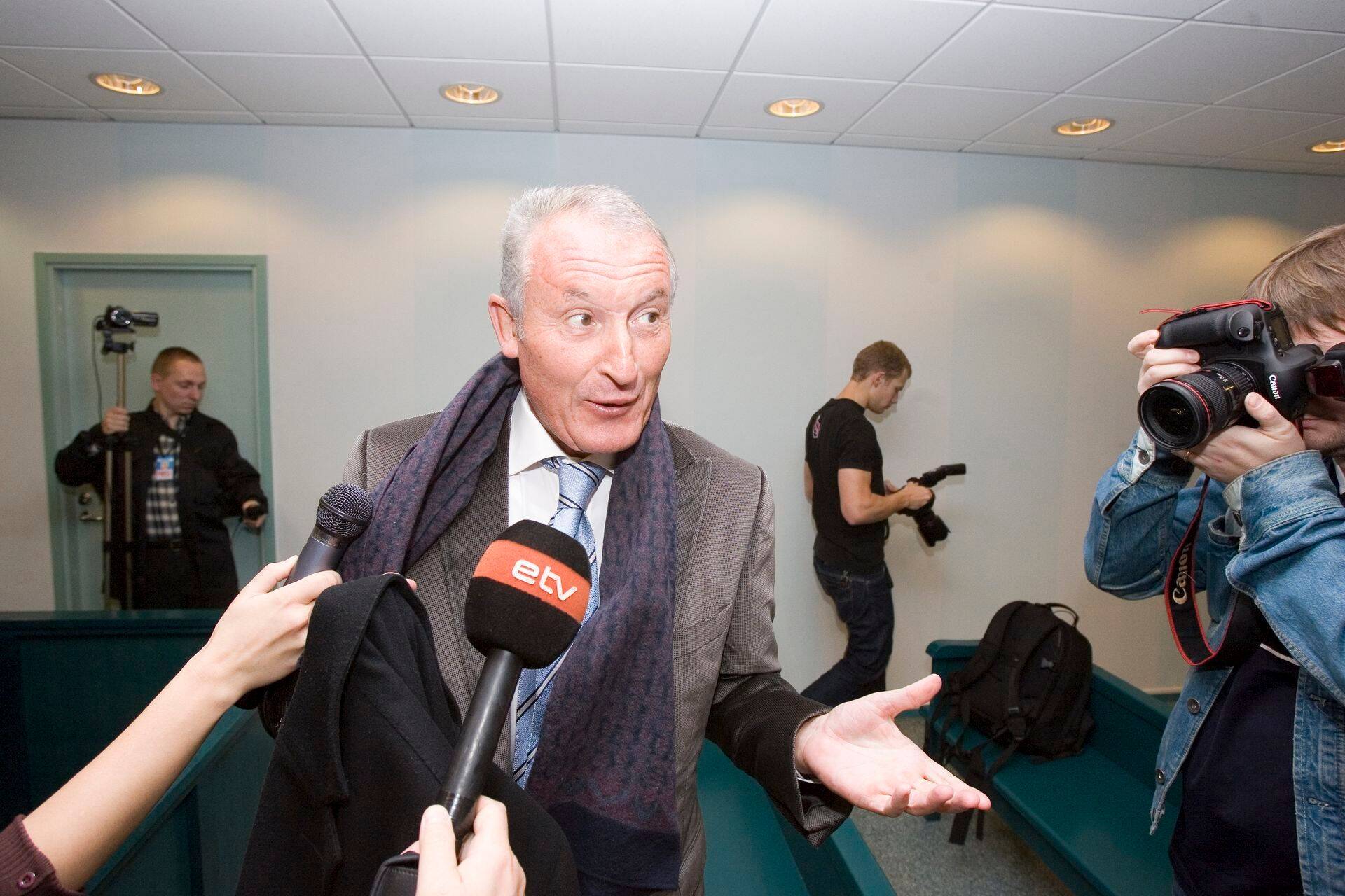 Ernesto Preatoni 2007. aastal Harju maakohtus, kus ta mõisteti isiklikes maksuasjades õigeks.