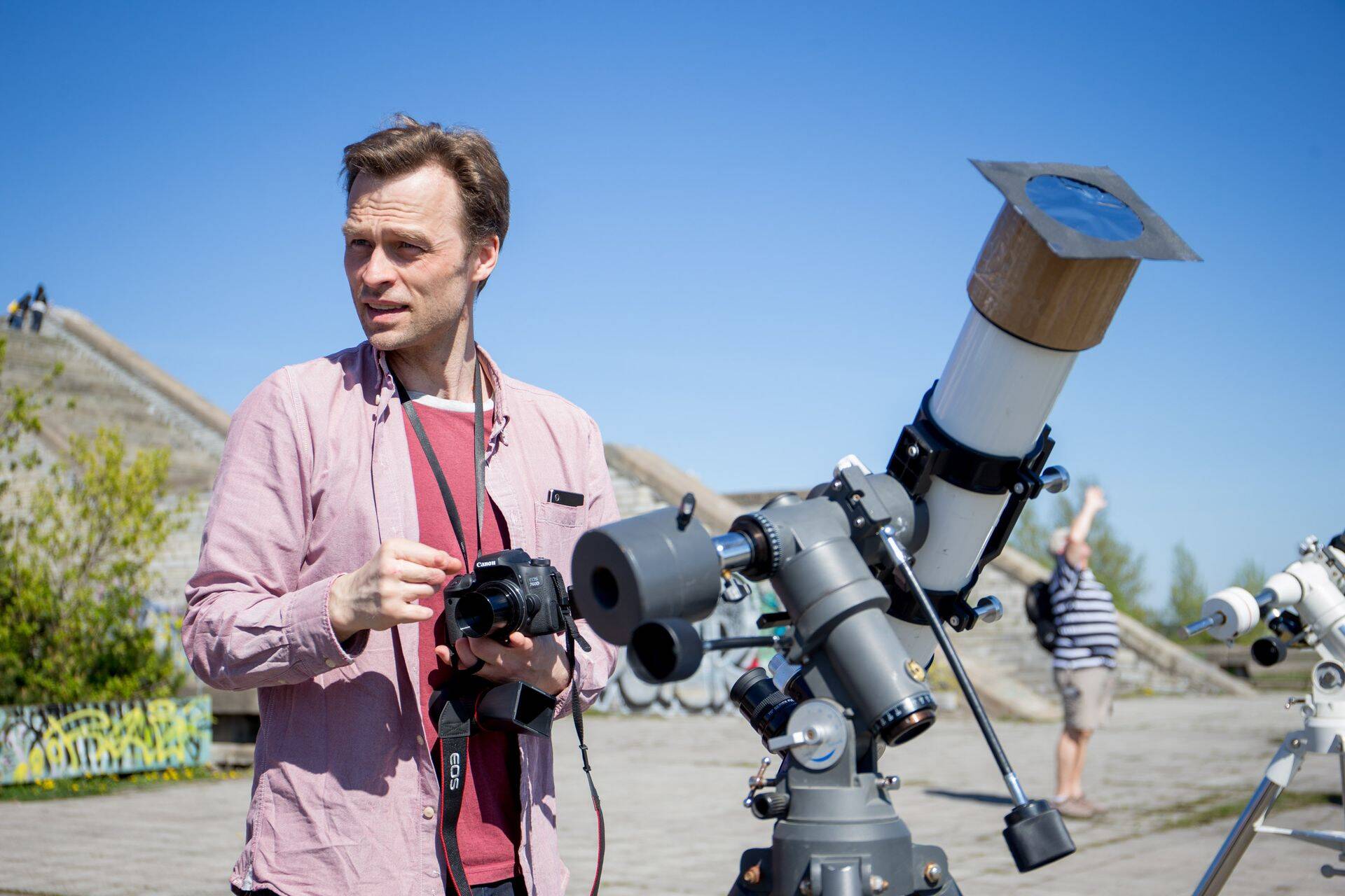 Kosmoseentusiast Martin Vällik.