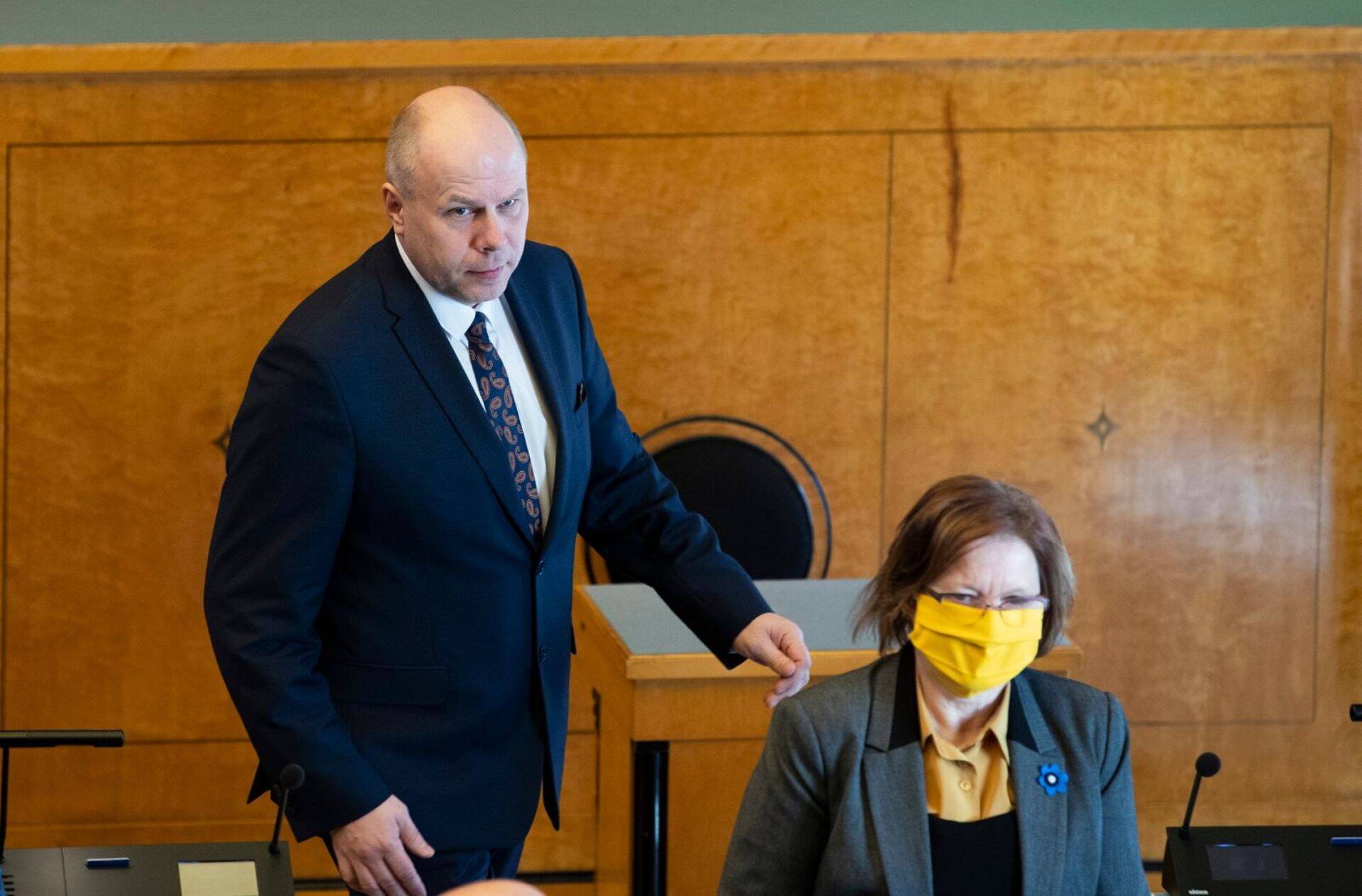 Väliskaubandus- ja infotehnoloogiaminister Raul Siem