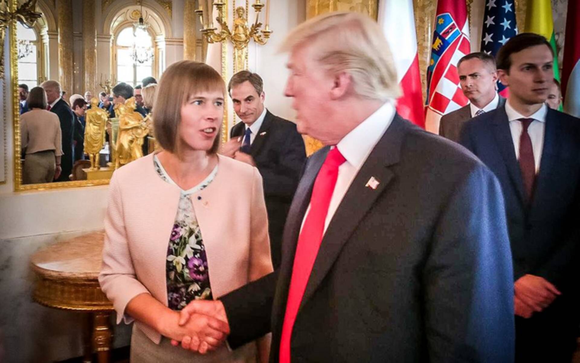 Керсти Кальюлайд в апреле встретится с Дональдом Трампом