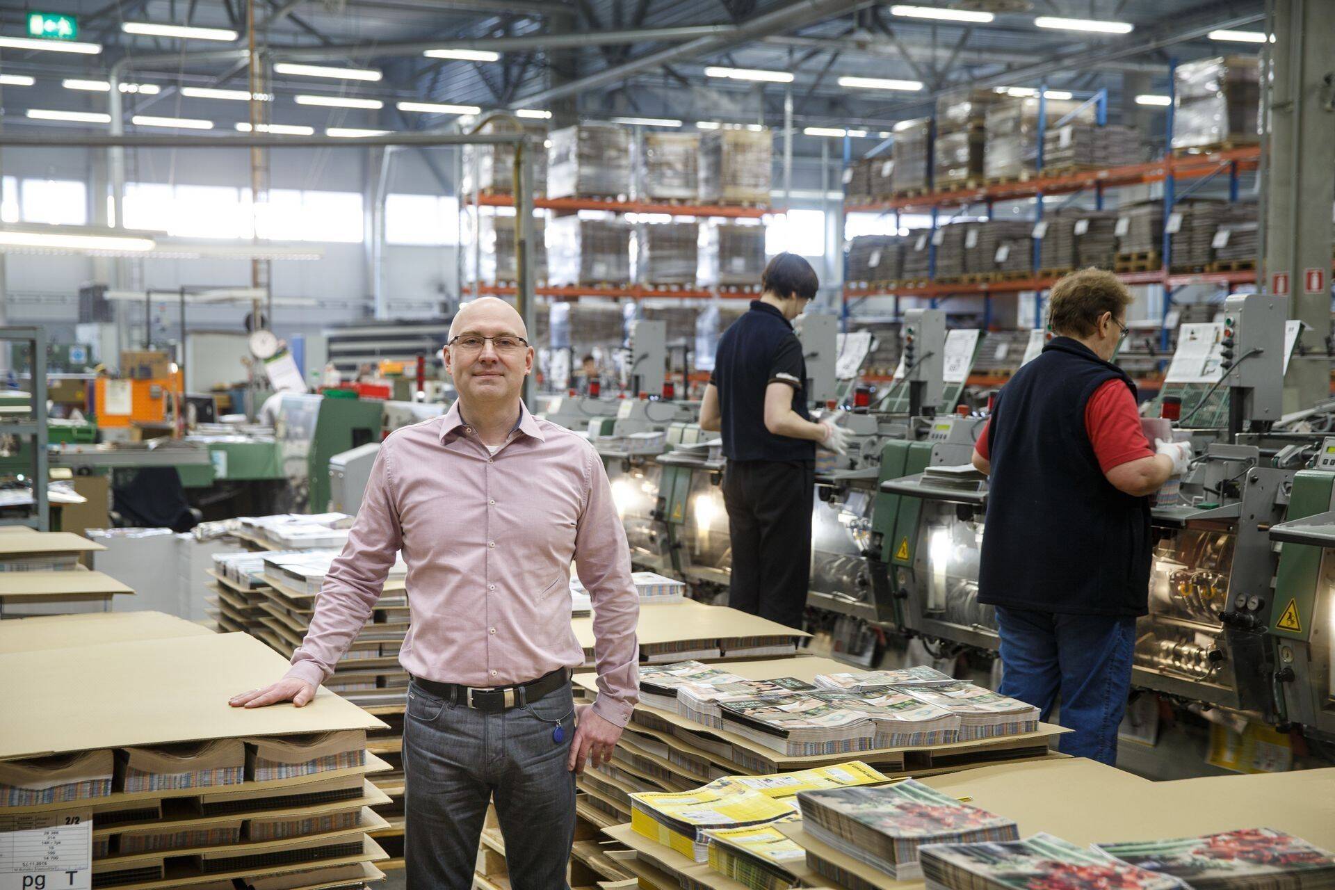 Printalli müügijuht Margus Liivamägi.