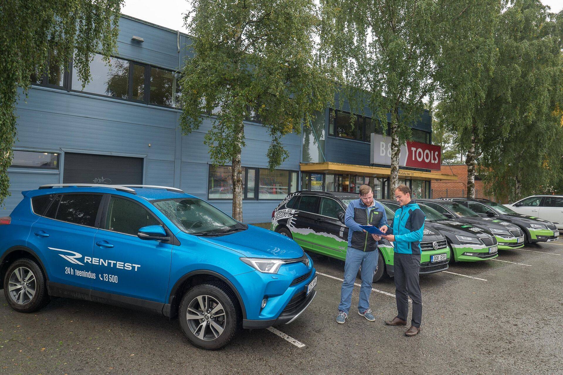 Kliendile auto üle andmine