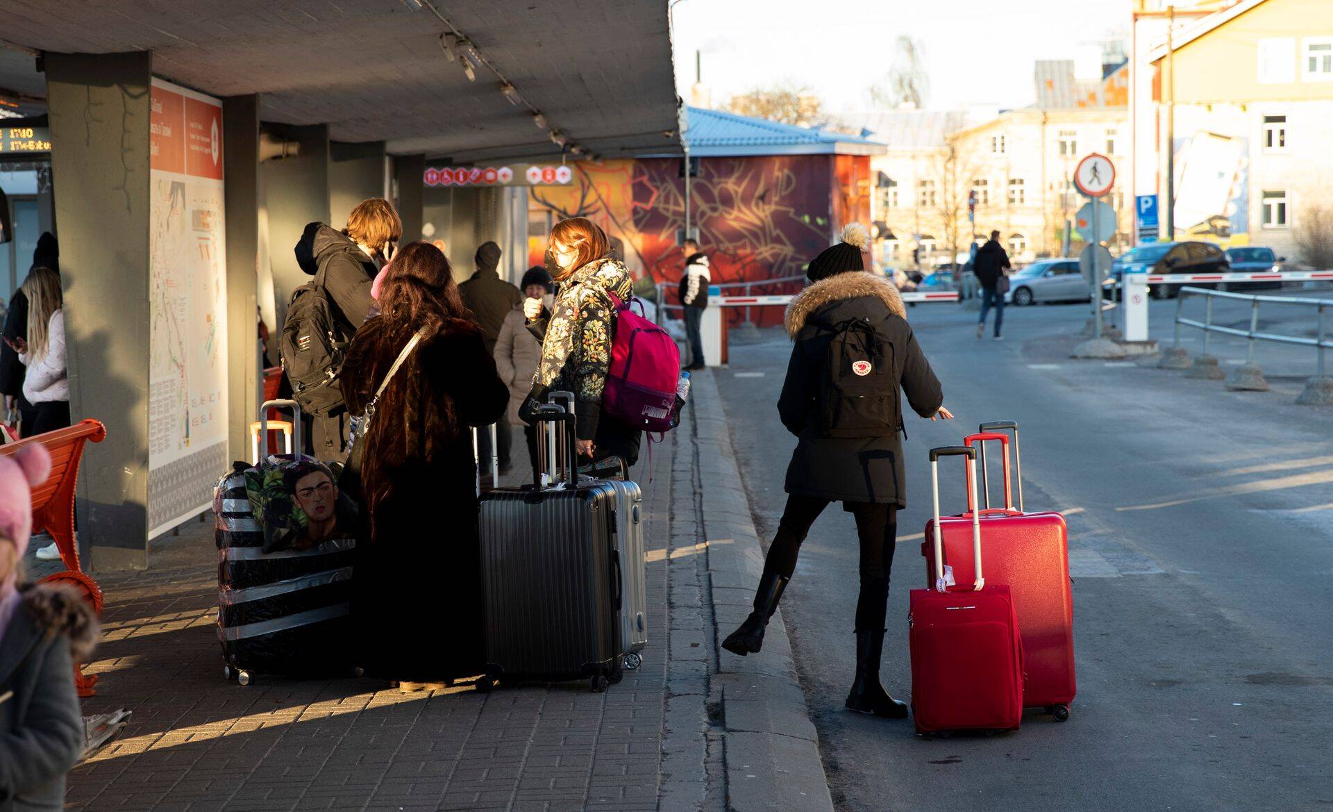 Если Таллиннскому автовокзалу не вернут территорию автобусной парковки, работа уездных и междугородных линий может быть прекращена.