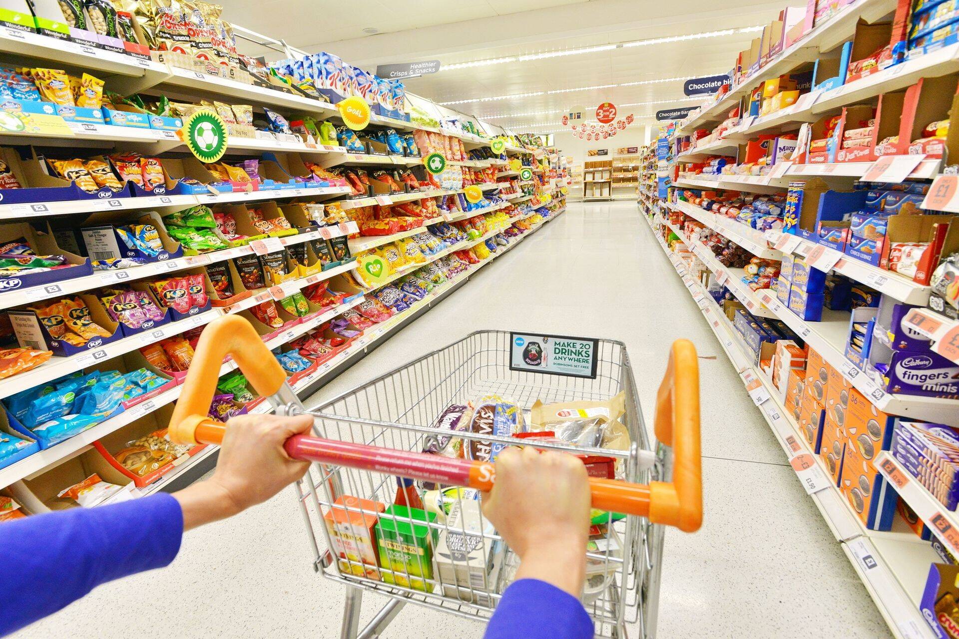 Sainsbury kauplus.