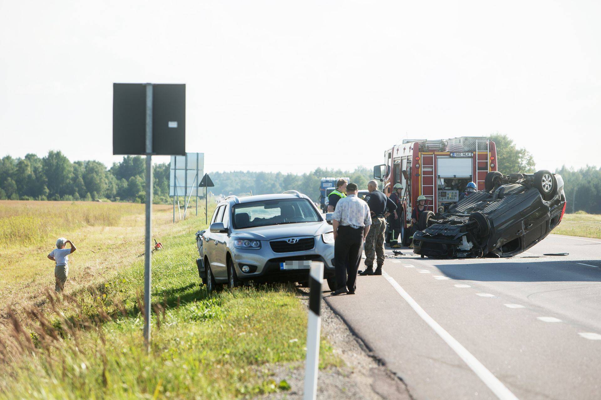 Inimvigastustega liiklusõnnetuste arv oli mullu viimaste aastate suurim..
