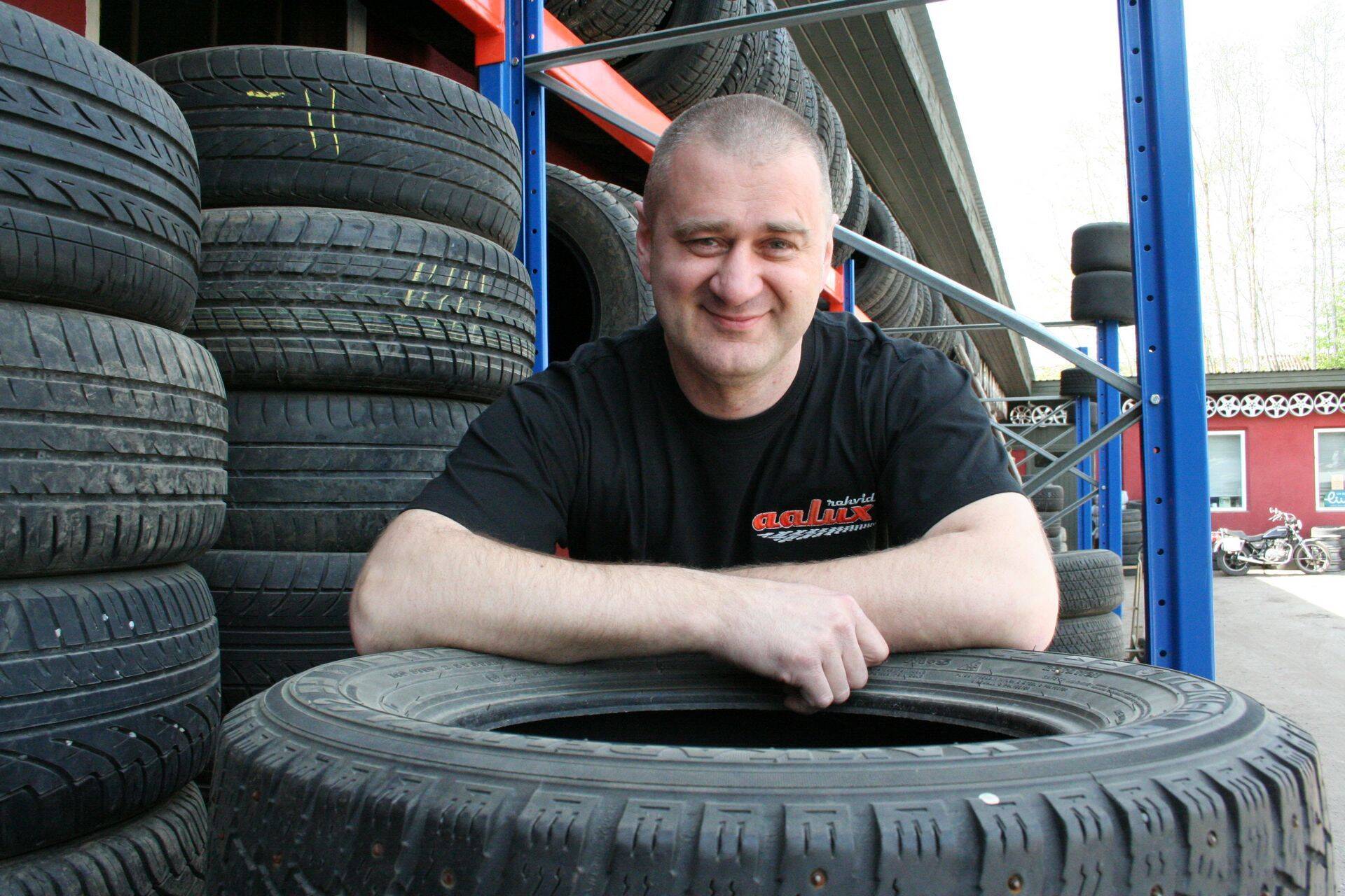 Viljandi rehvifirma Aalux Tradingu juhataja ja omanik Alar Niilus.