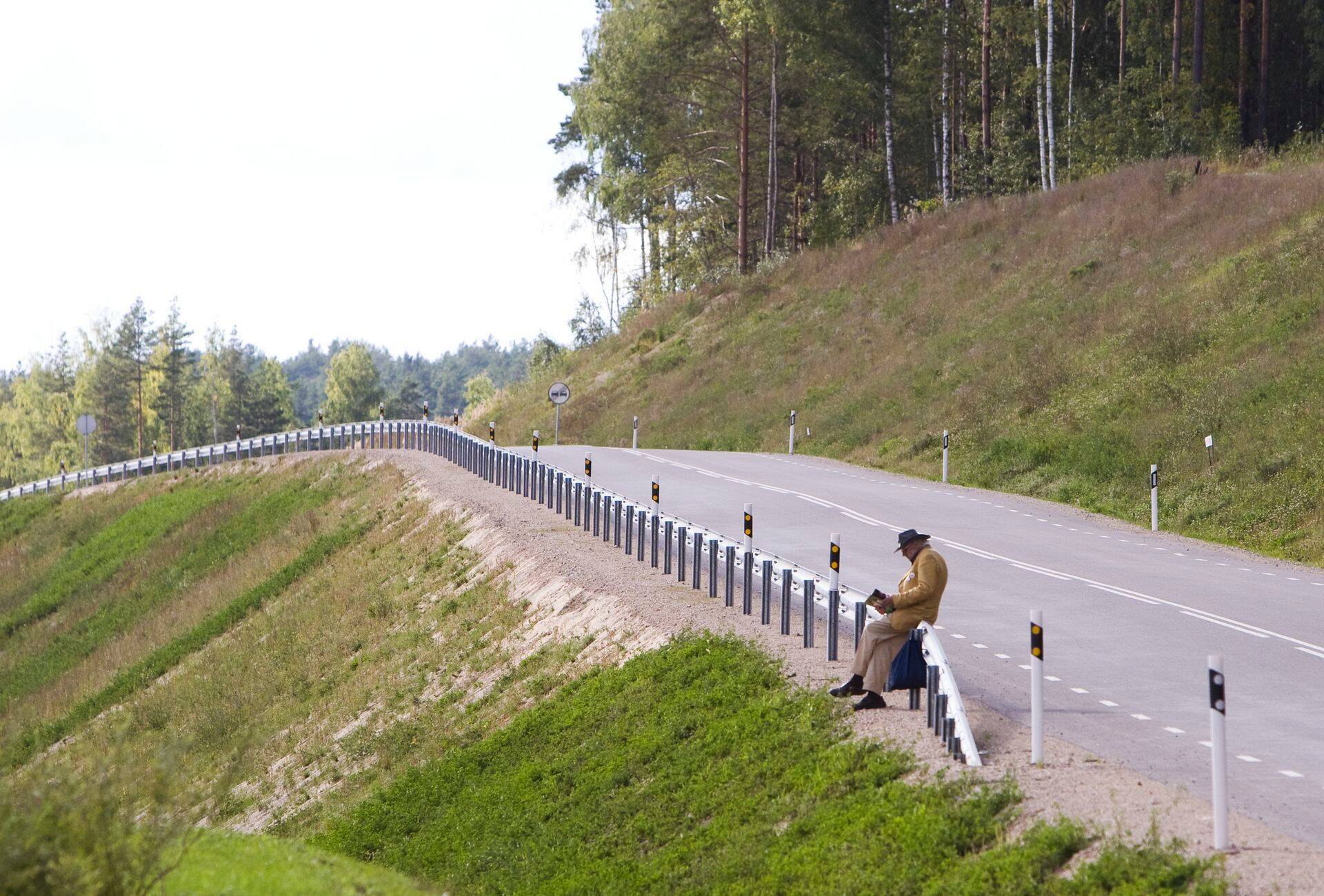 Koidula piiripunkti lähedased maad.