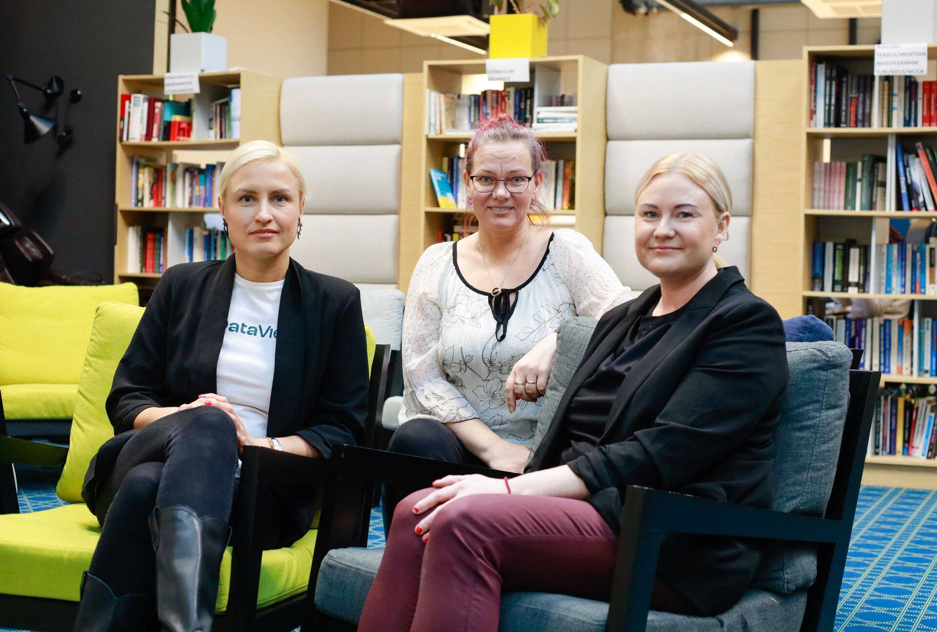 Piia Laks-Järve, Helen Roots ja Marit Alaväli.