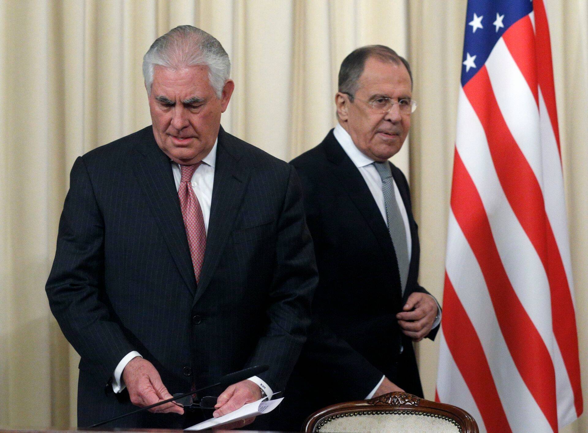 Rex Tillerson ja Sergei Lavrov
