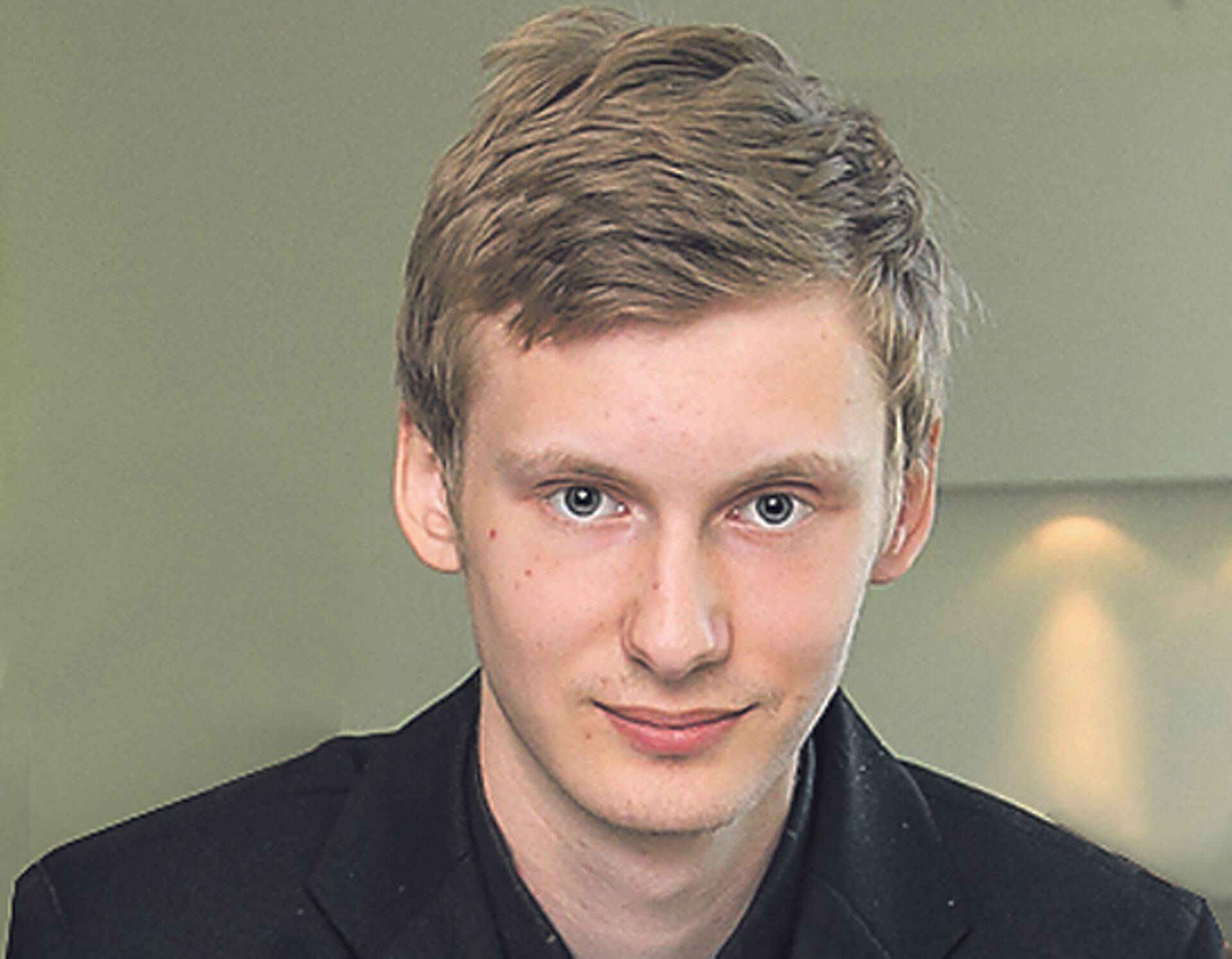 Эке Томинга, студент факультета электроэнергетики и мехатроники TalTech. Победитель Конкурса студенческих эссе "Блестящая мысль - 2019" в категории “Промышленность”