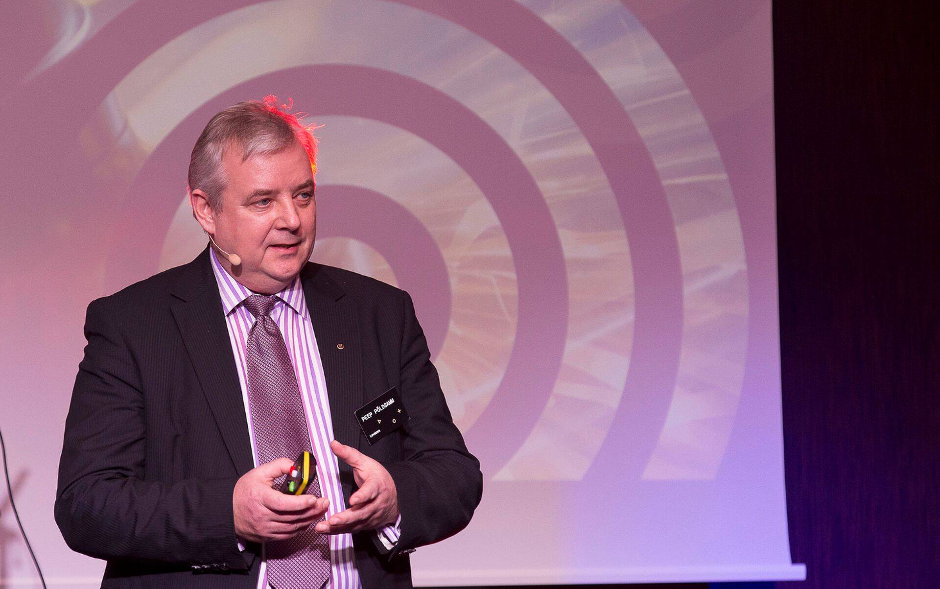 Levikomi juht ja osanik Peep Põldsamm.