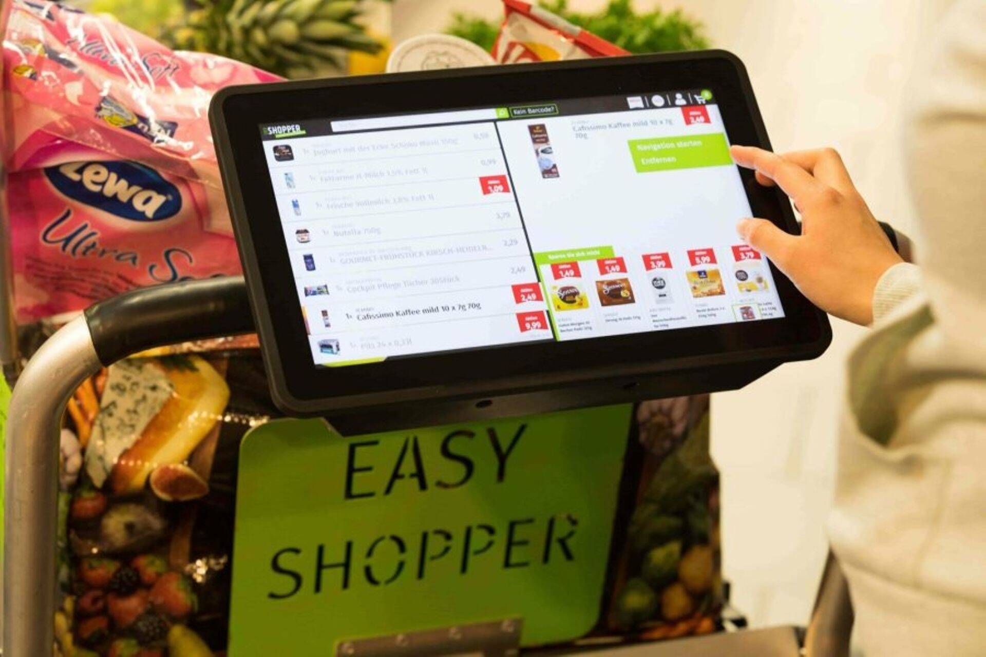 В эстонских магазинах могут появиться тележки нового поколения.