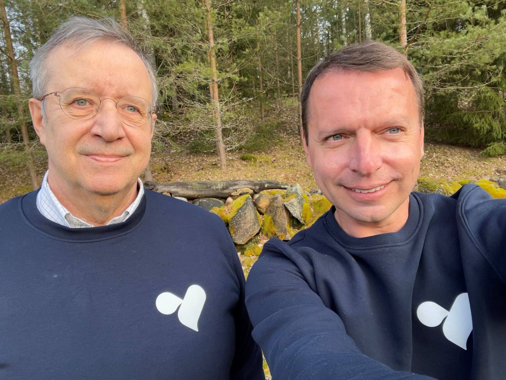 Viveo Healthi juht Raul Källo (paremal) meelitas alles hiljuti ettevõtte nõunikuks Eesti endise presidendi Toomas Hendrik Ilvese.