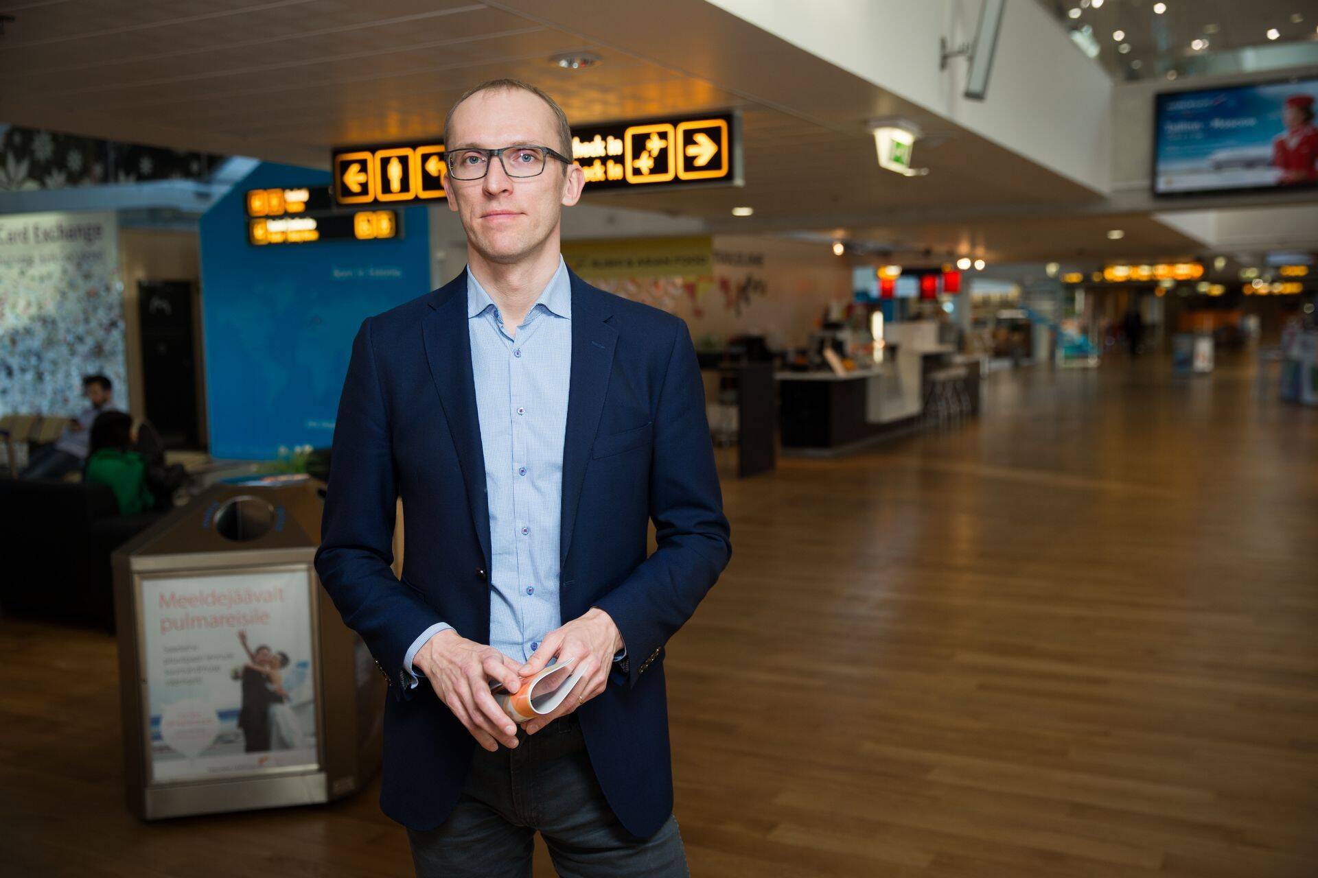 Tallinna Lennujaama turundusjuht Eero Pärgmäe alustab airBalticuga läbirääkimisi uute sihtkohtade üle Tallinnast.