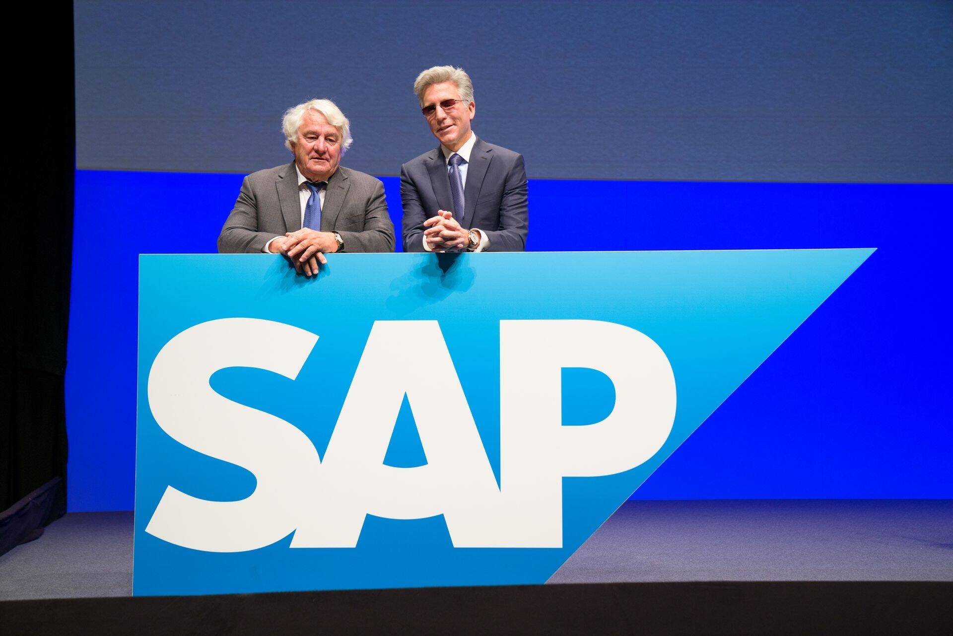 SAP AG juhid Hasso Plattner ja Bill McDermott.