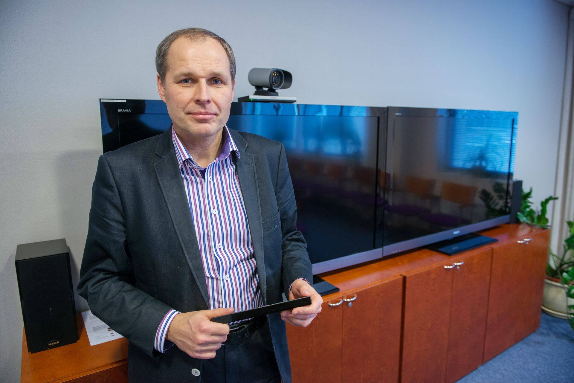 Valdo Kalm on Eesti Telekomi juhatuse esimees veel selle aasta lõpuni.