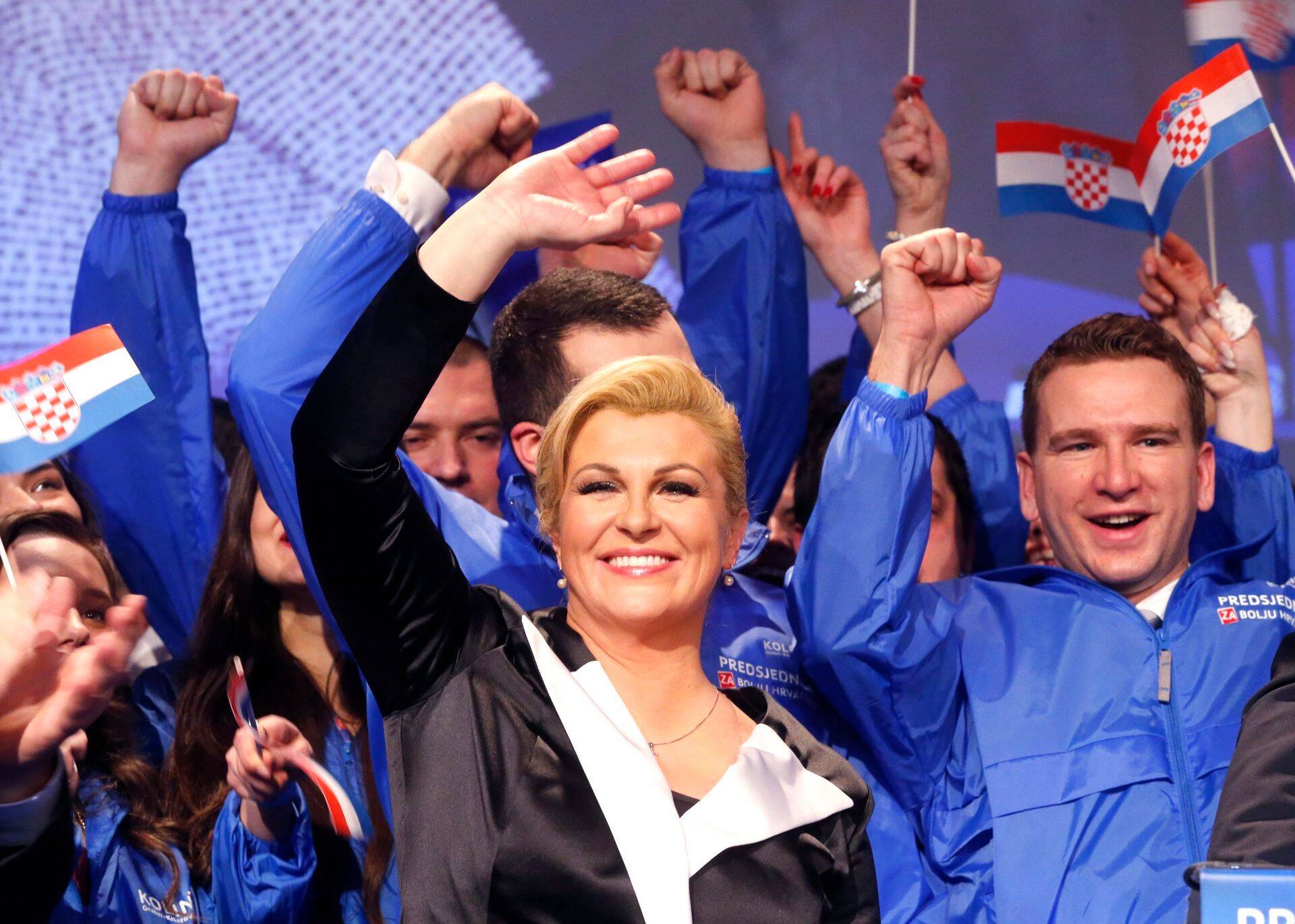 Horvaadid valisid uueks presidendiks Kolinda Grabar-Kitarovi.