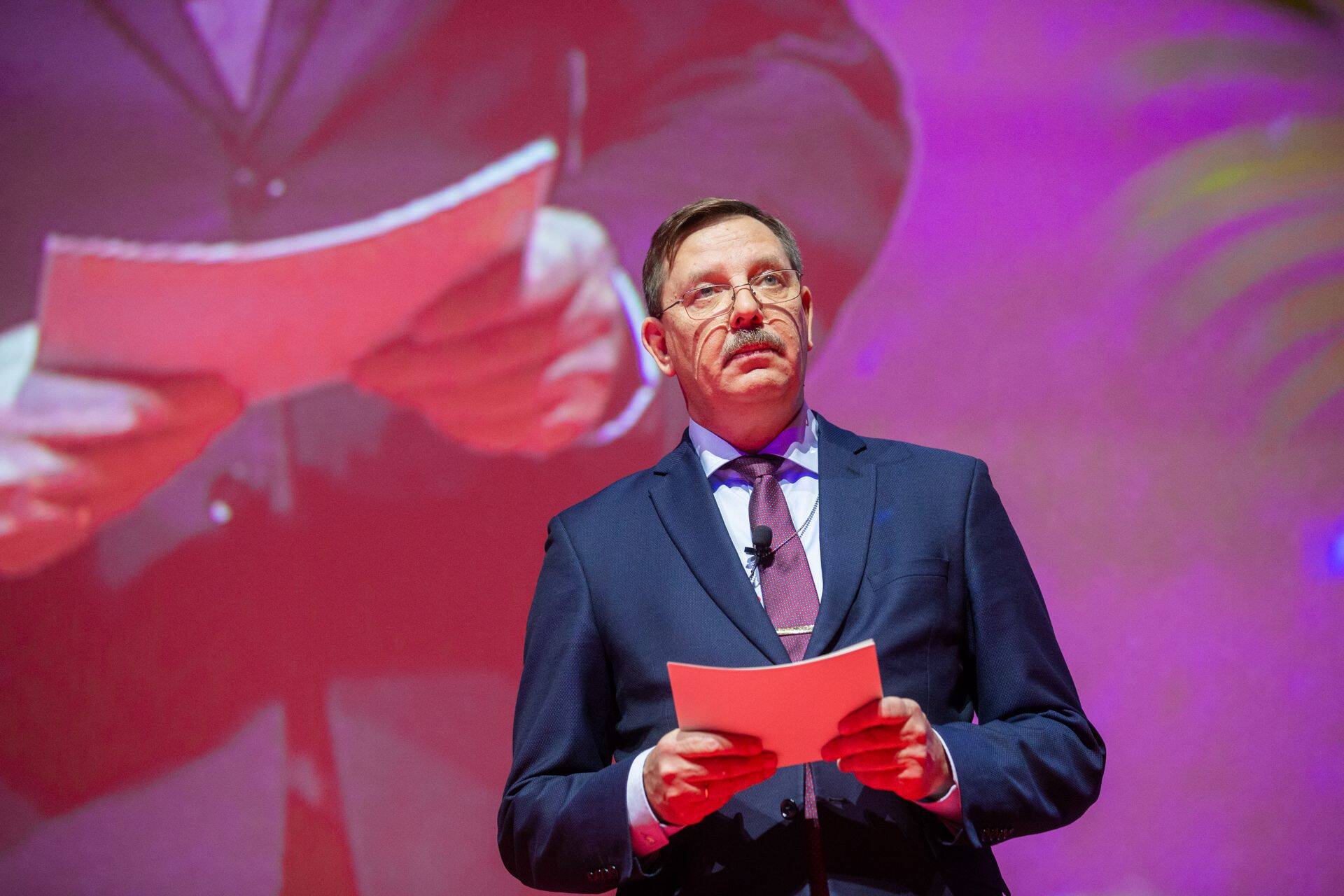 Taavi Aas tänasel Äriplaani konverentsil.