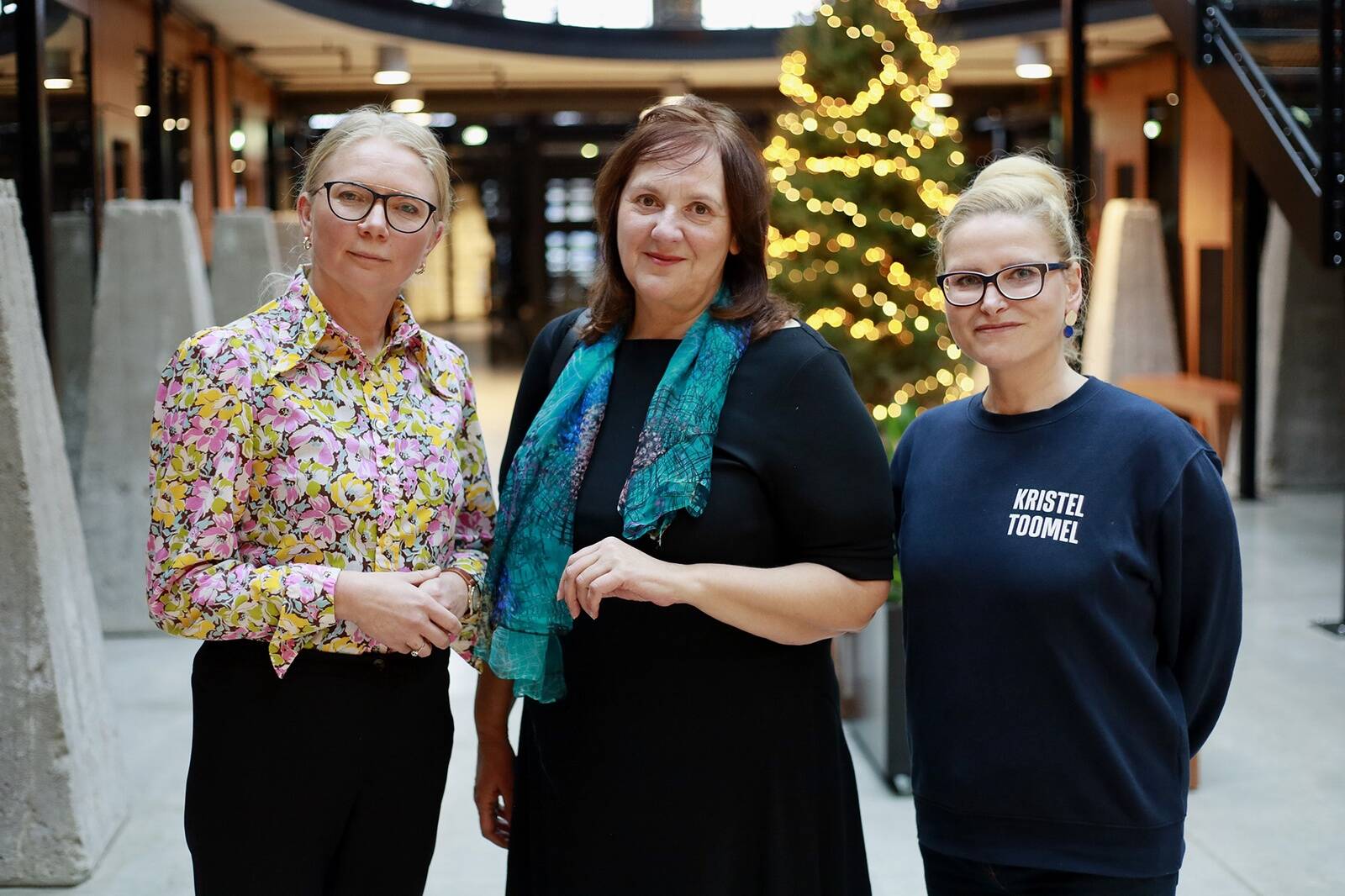 Hannela Tamagno (vasakul), Kaja Põld, Kristel Toomel.