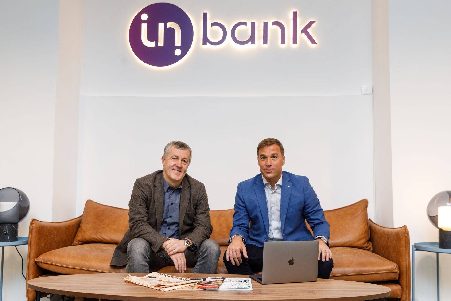 Руководители Inbank Прийт Пылдоя и Яан Адресоо