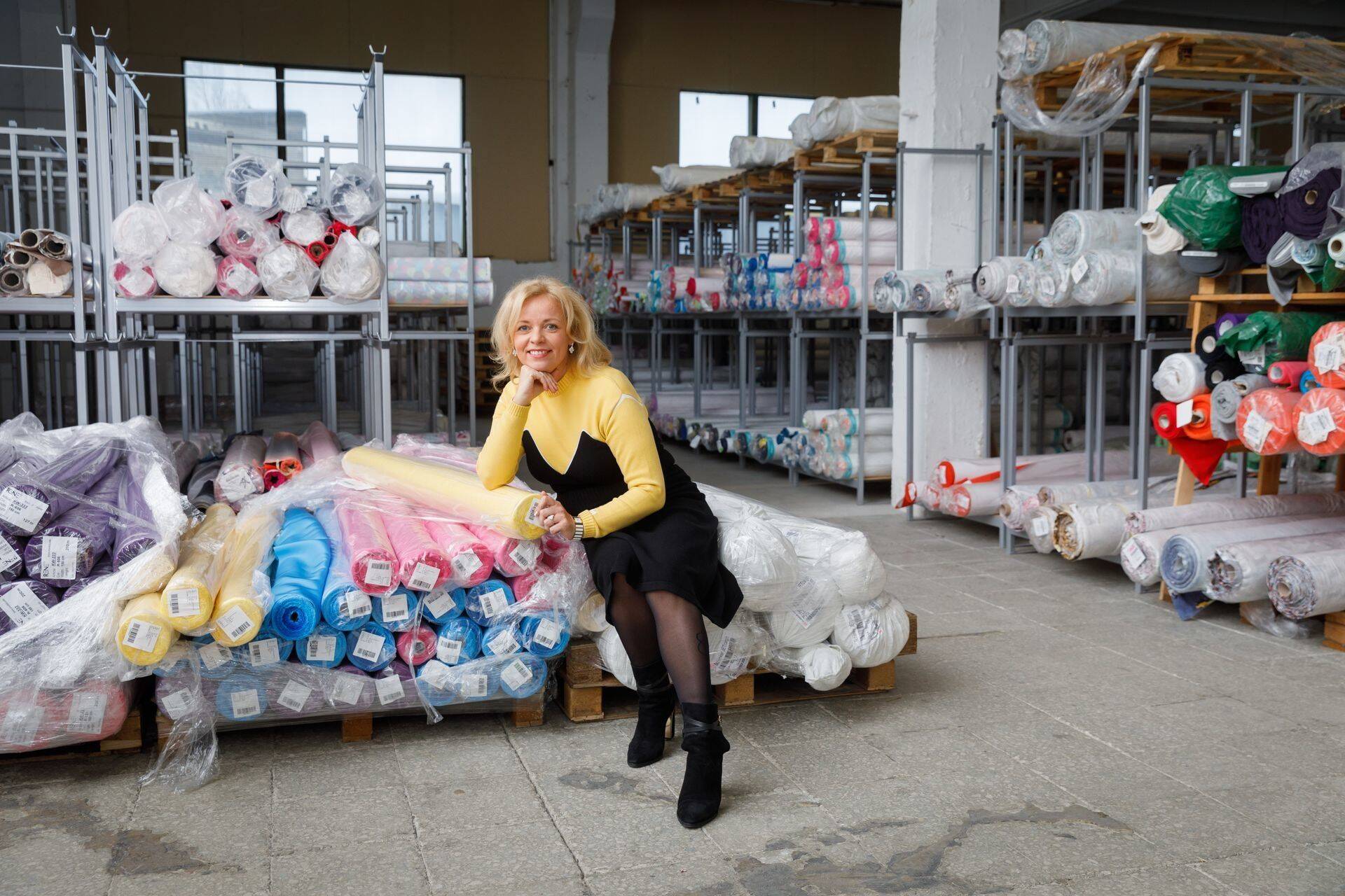 На складах Lenne ткани на миллионы евро