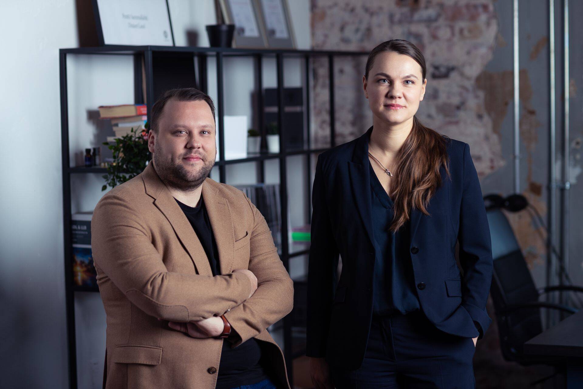 Fyma kaasasutajad Taavi Tammiste ja Karen K. Burns.