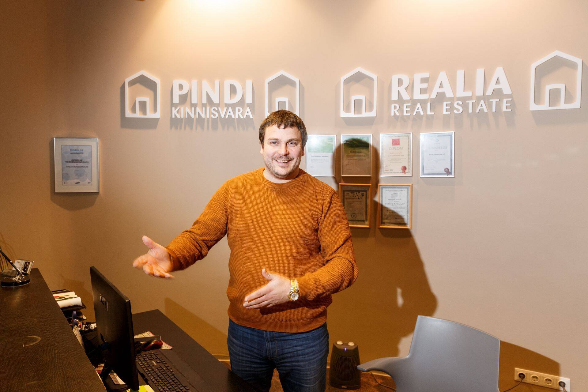 Партнер Pindi Kinnisvara по продажам Пеэп Сооман