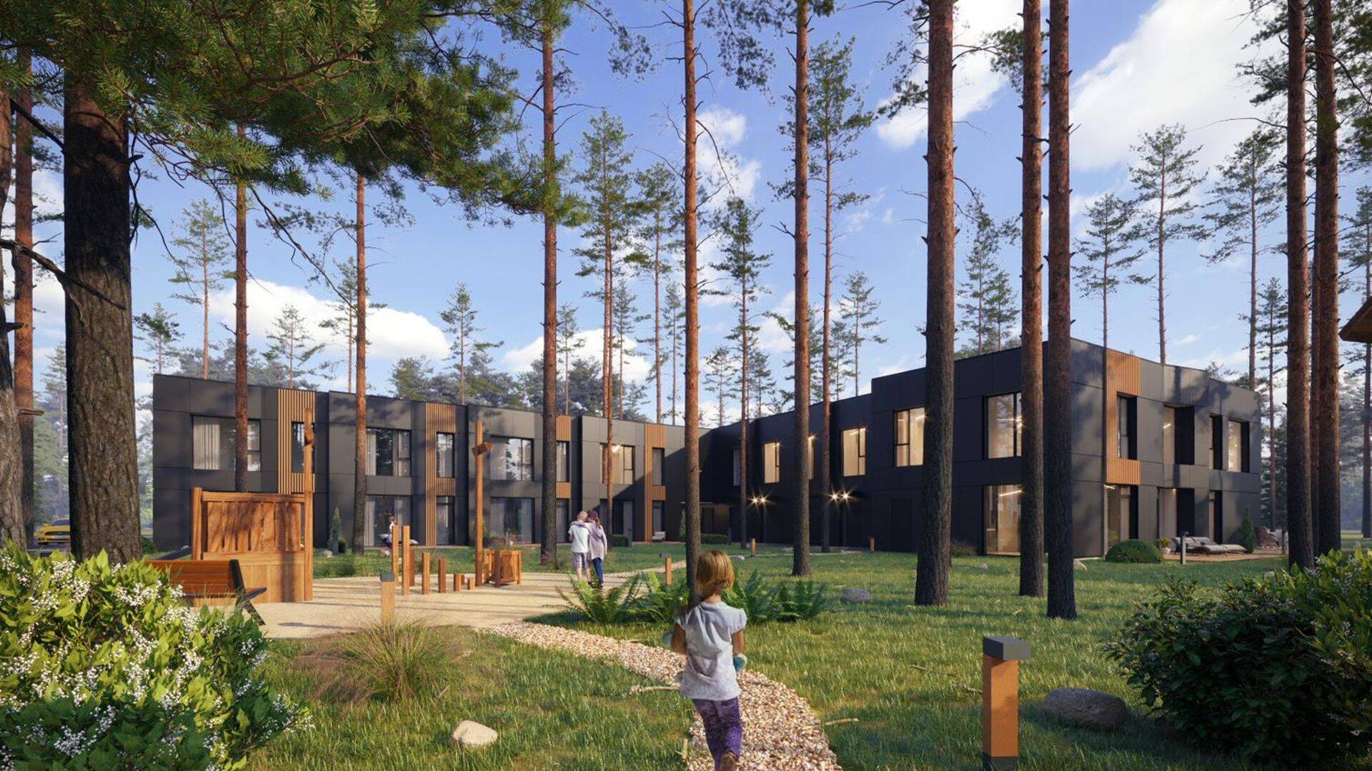 Need Viimsi ridaelamuboksid peaksid pea aasta pärast valmis olema (Visioon: Capital Mill).