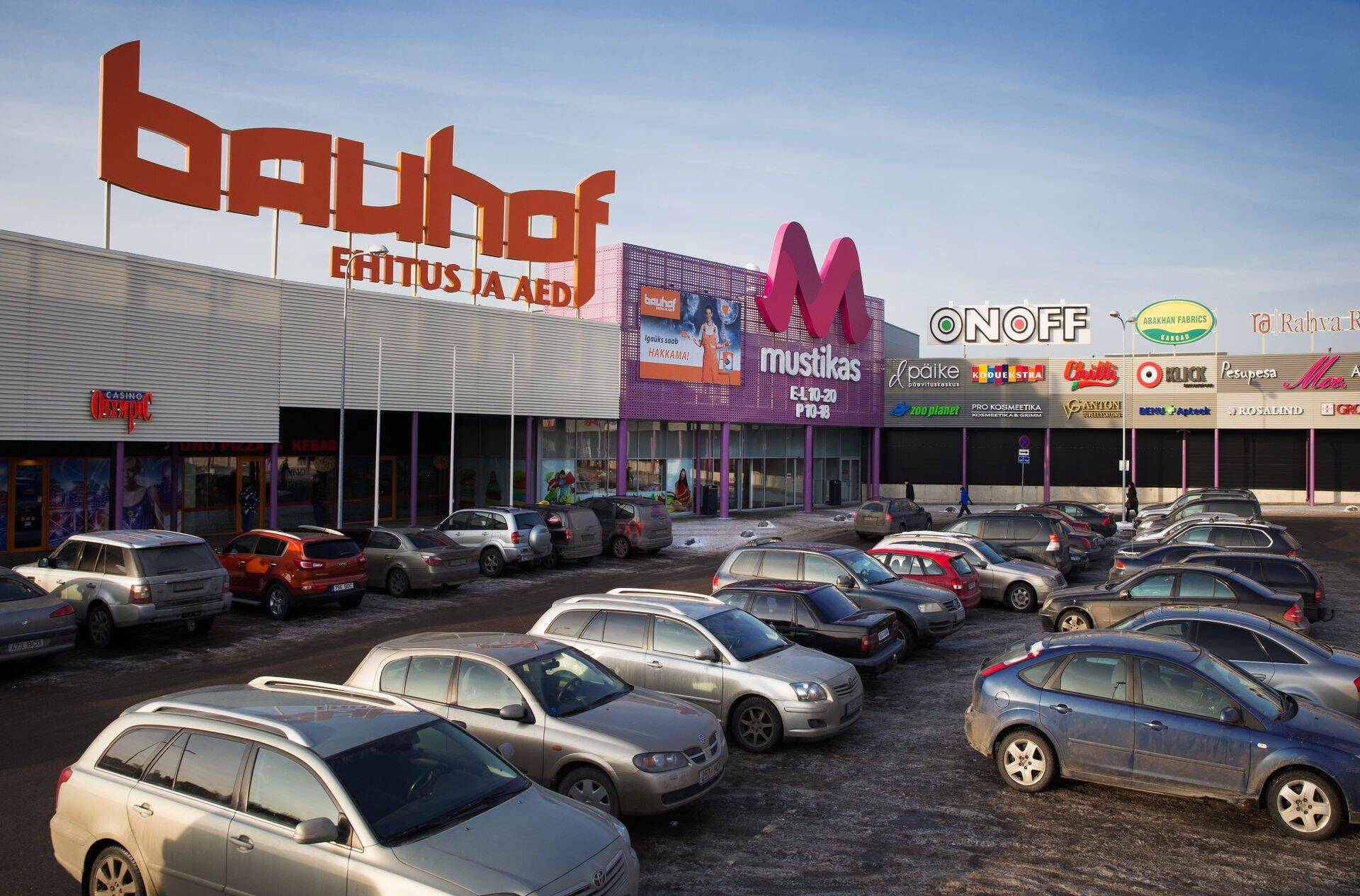 Bauhofi kauplus Mustika keskuses