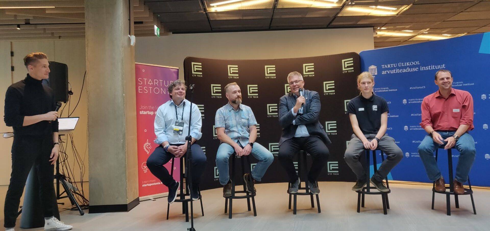 Küberturvalisuse ekspertide vestlusring sTARTUp Dayl.