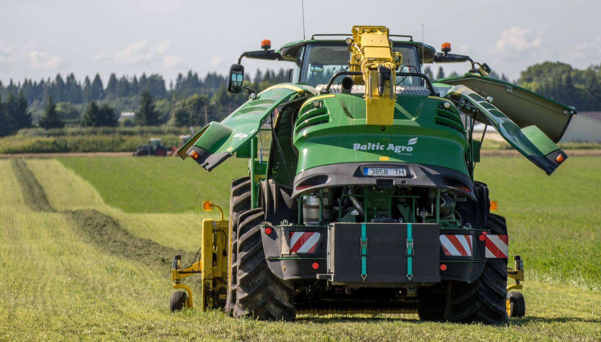 Silotegu John Deere hekseldiga