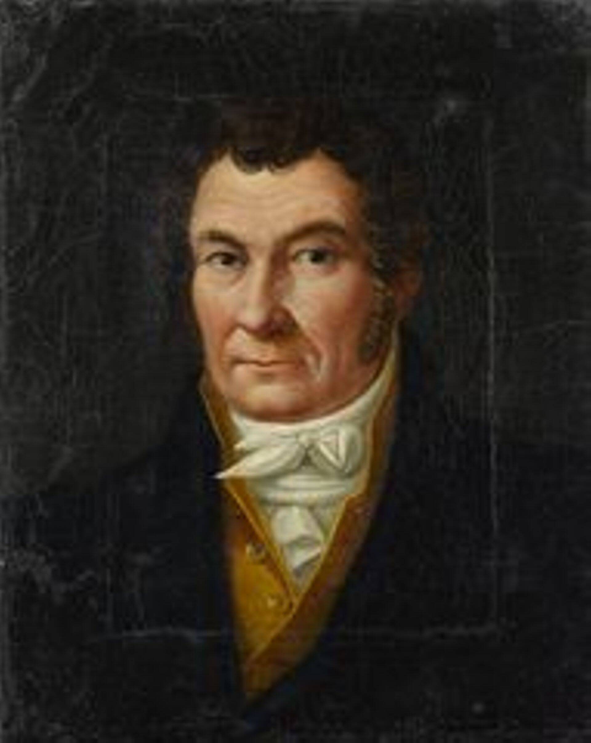 Otto Ignatiuse maalitud Karl Espenbergi portree.