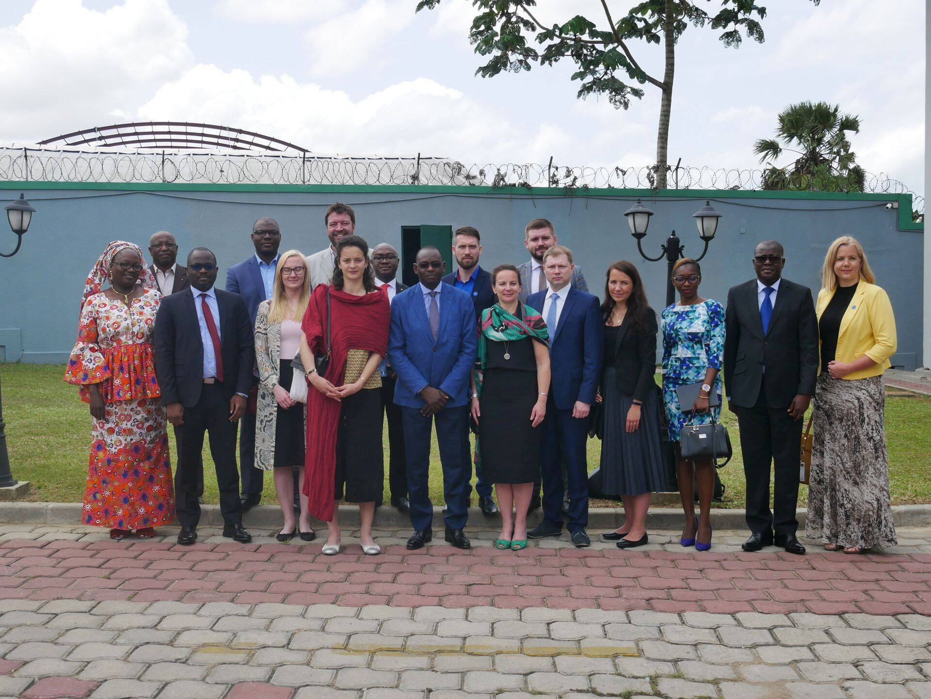 Eesti IKT-klastri esindajad Abidjanis.