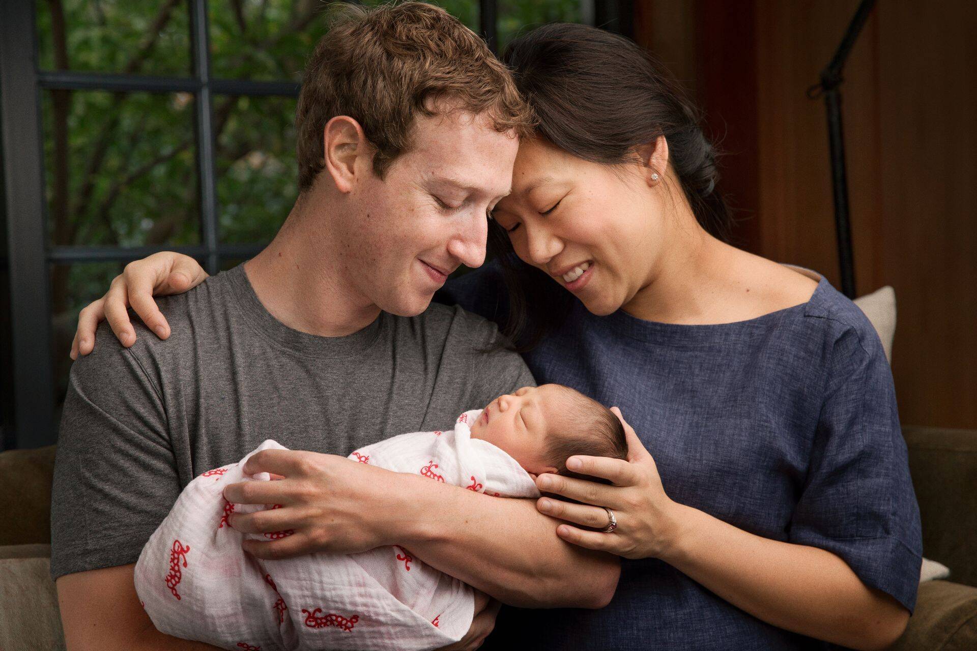 Mark ja Priscilla Zuckerberg teatasid suurest uudisest Facebooki kaudu.