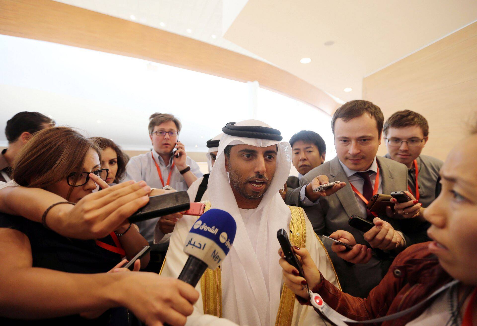Araabia Ühendemiraatide naftaminister Suhail al Mazroui.
