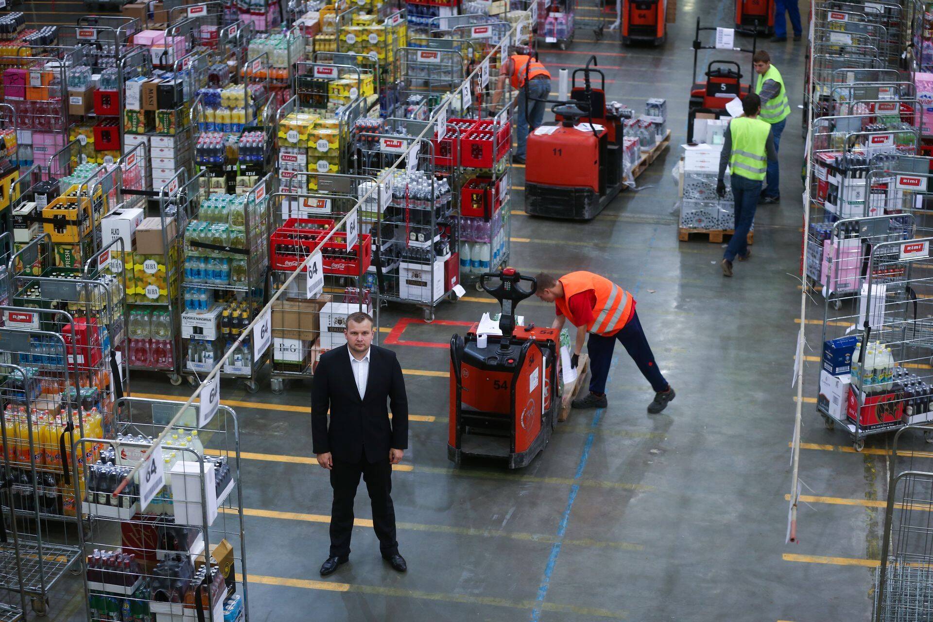 HAVI Logisticsi tegevjuht Roger Allas kasutab renditööjõudu, kui on vaja kiiresti reageerida.