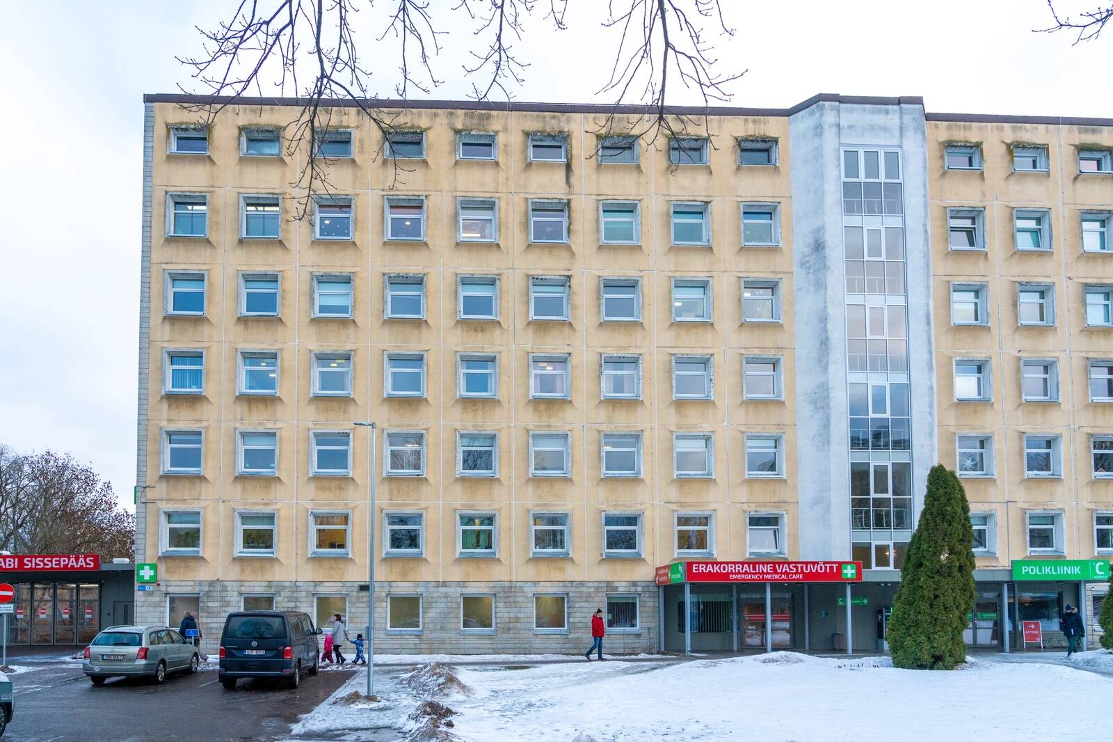 Ida-Tallinna keskhaigla erakorralise meditsiini keskus.