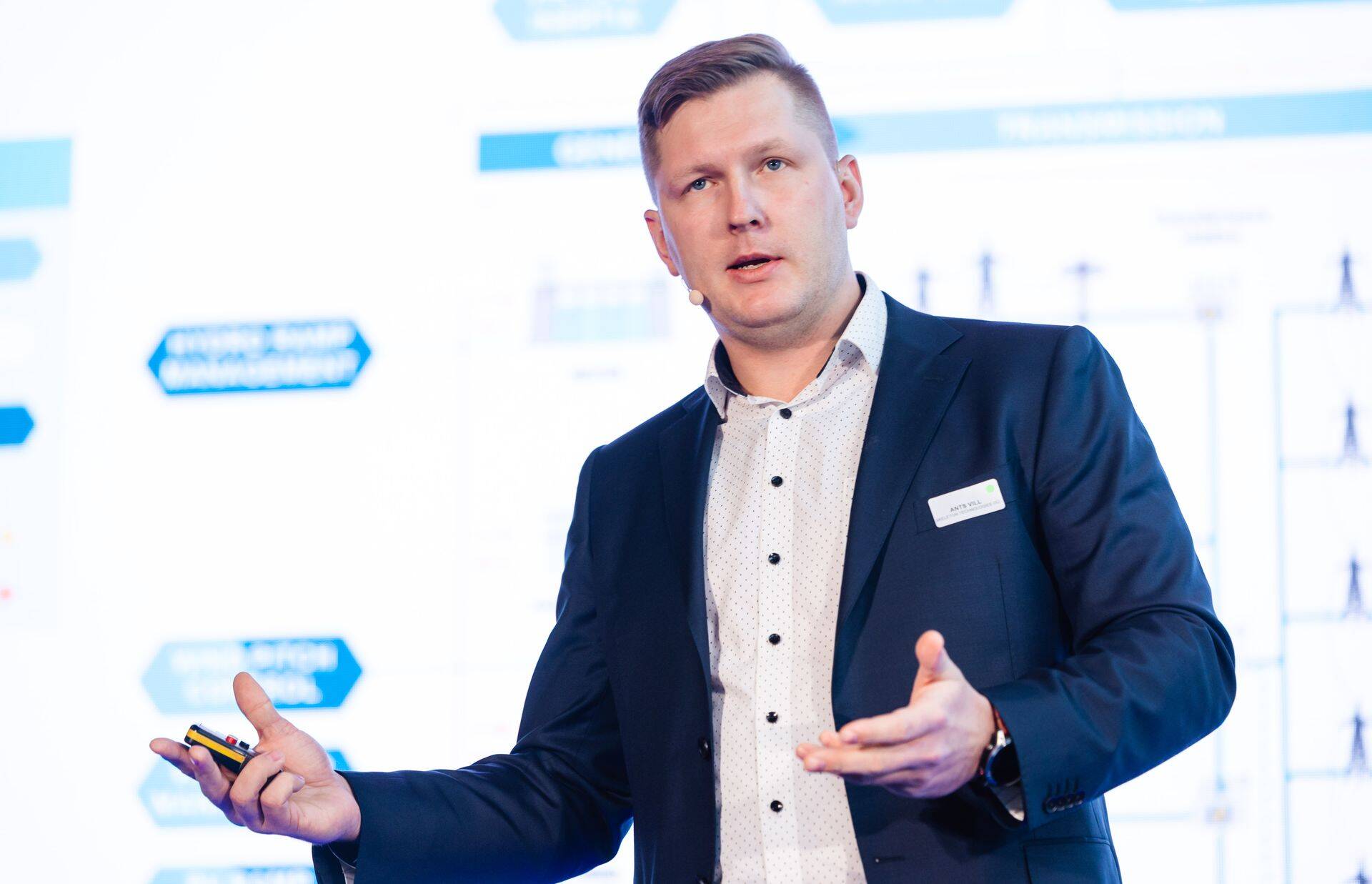 Ants Vill novembris 2022. aastal Energia Aastakonvertsil esinemas.
