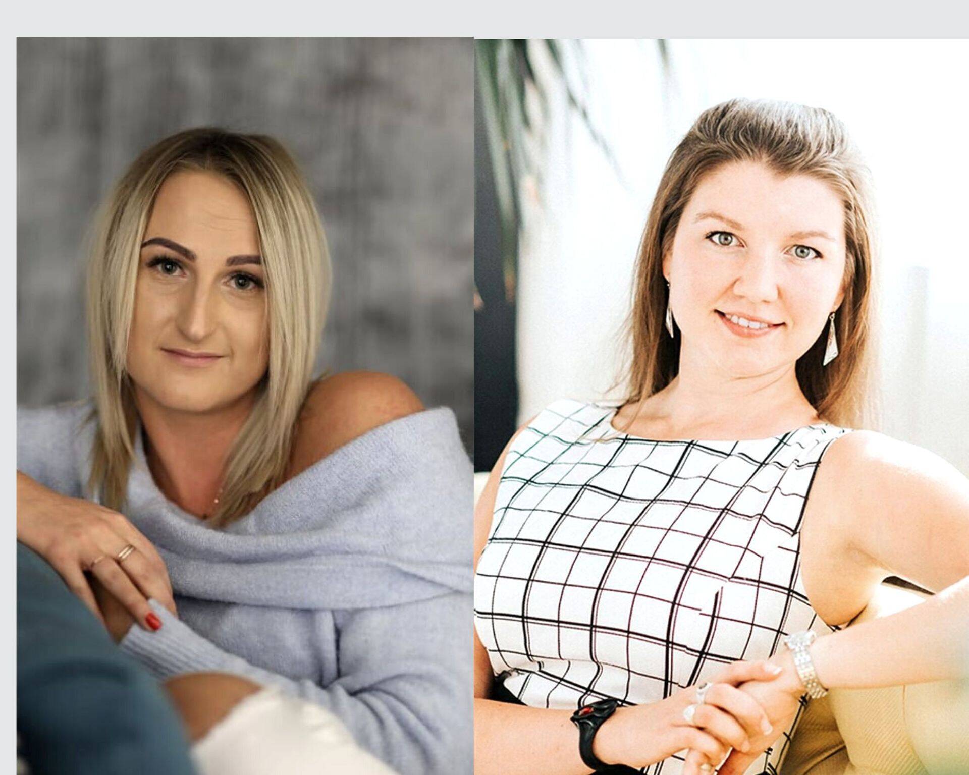 Äripäeva digiturunduse tiimijuht Keit Ausner ja digiturunduse koolitaja Katrin Vilimaa-Otsing.